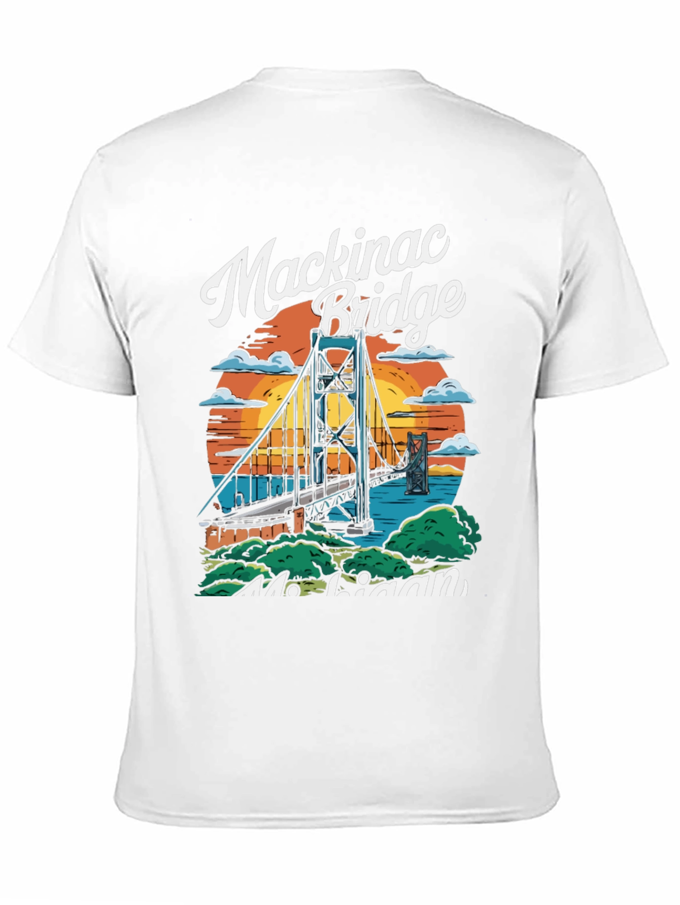 Mackinac Bridge Michigan T-Shirt
