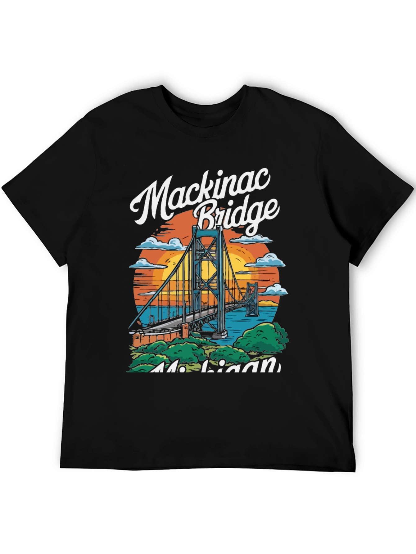 Mackinac Bridge Michigan T-Shirt