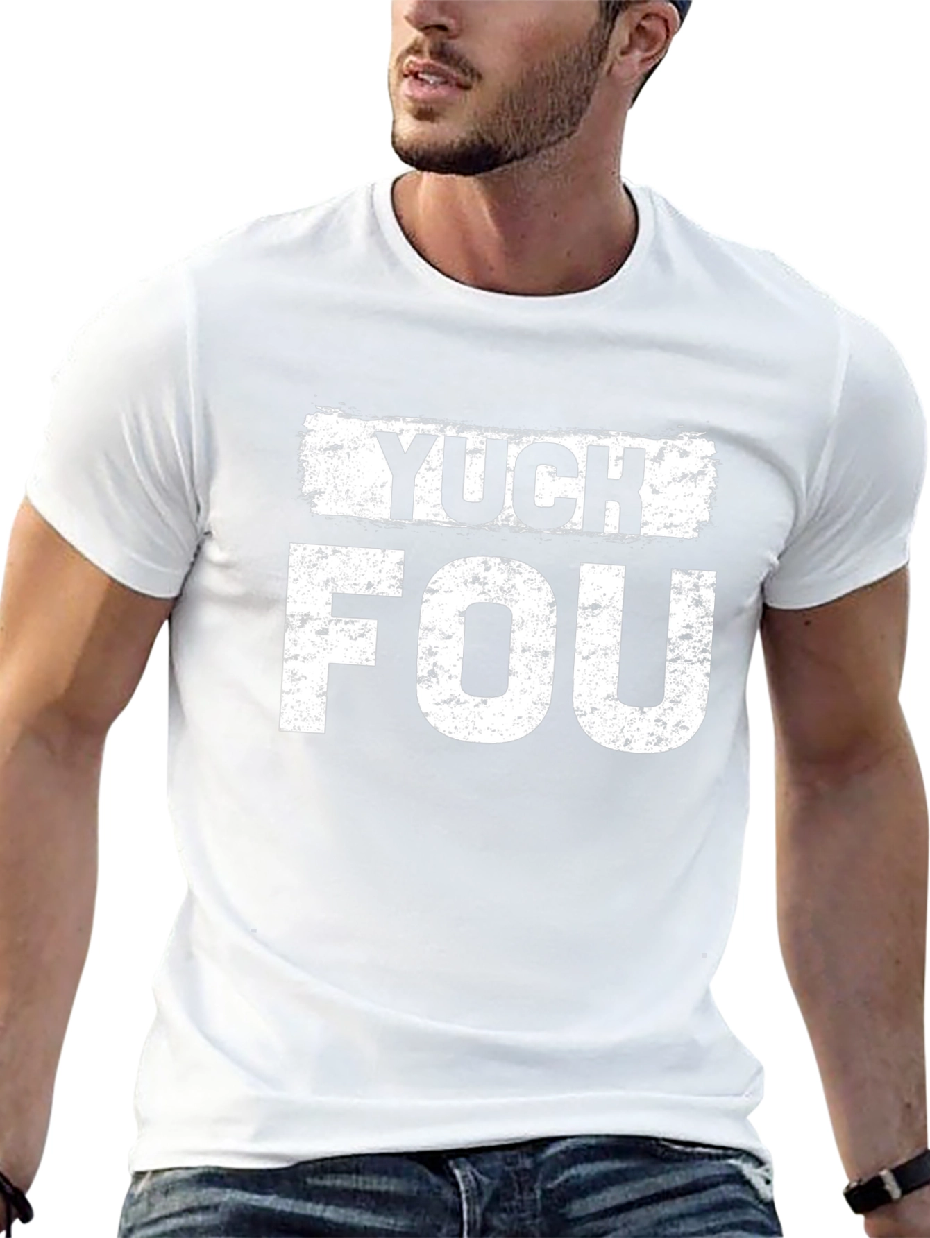 Yuck Fou Graphic T-Shirt - Bold Statement Tee