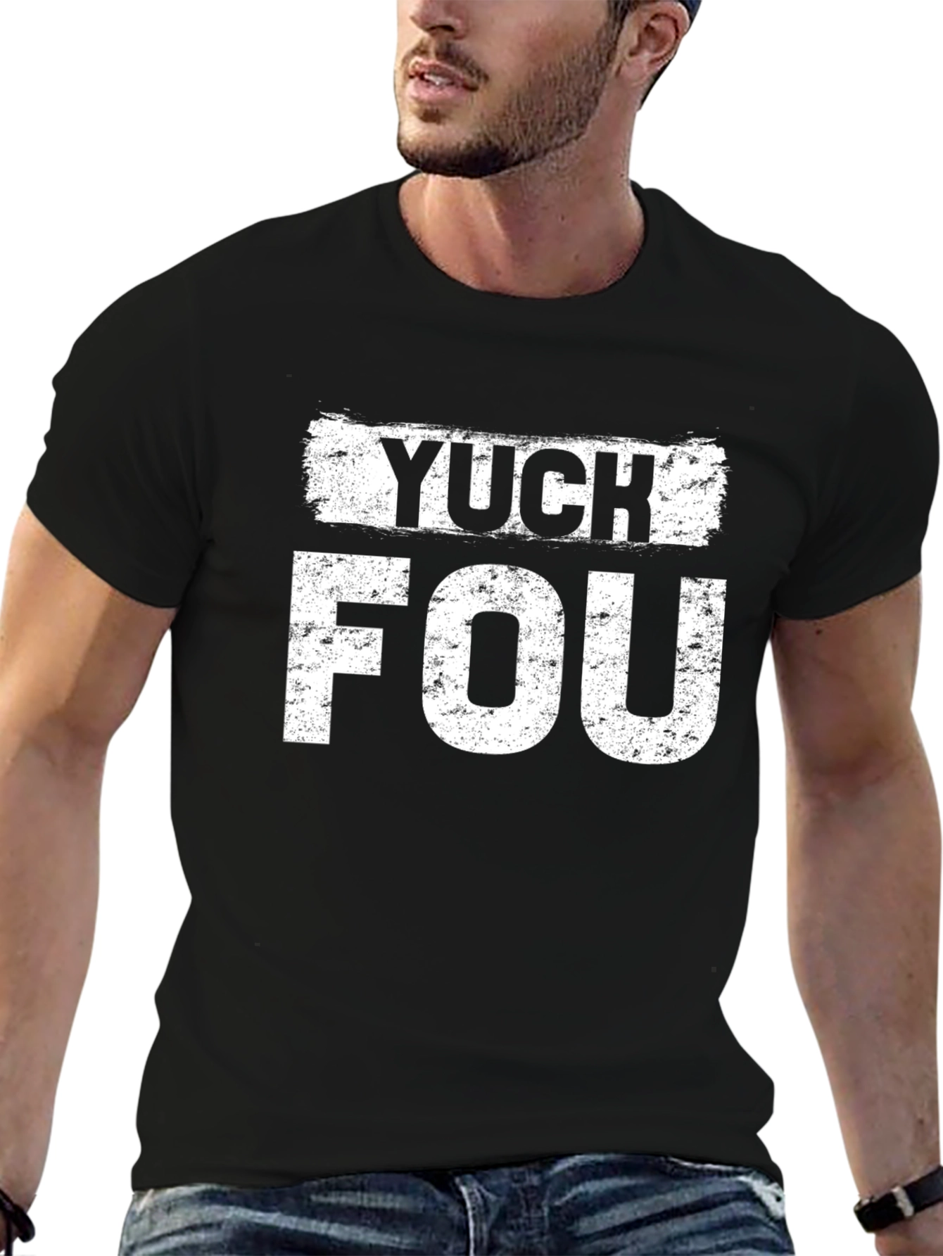 Yuck Fou Graphic T-Shirt - Bold Statement Tee