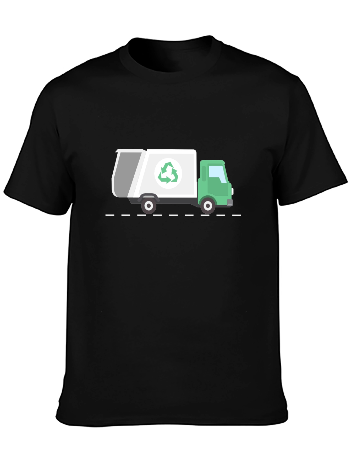 Recycle Truck Graphic Tee - Eco-Friendly Shirt