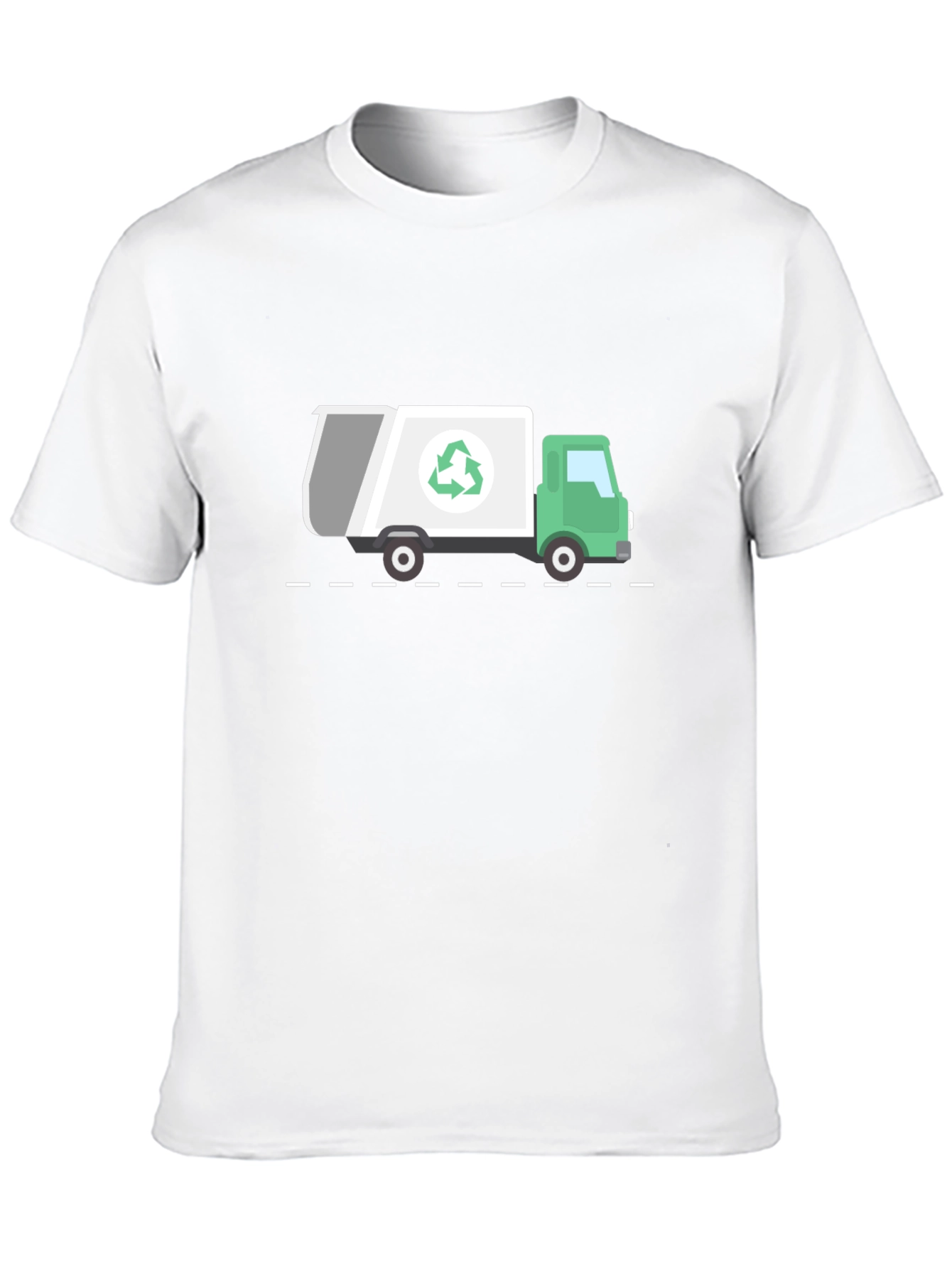 Recycle Truck Graphic Tee - Eco-Friendly Shirt