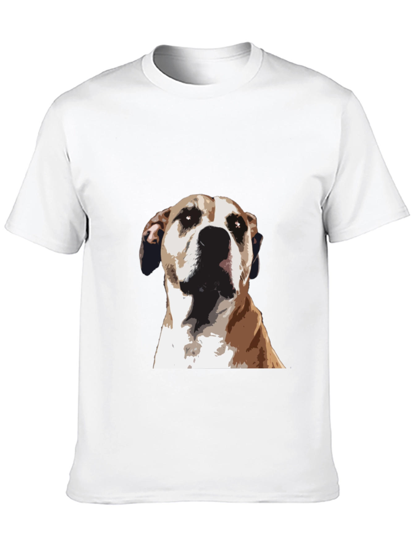 Dog Graphic Black T-Shirt