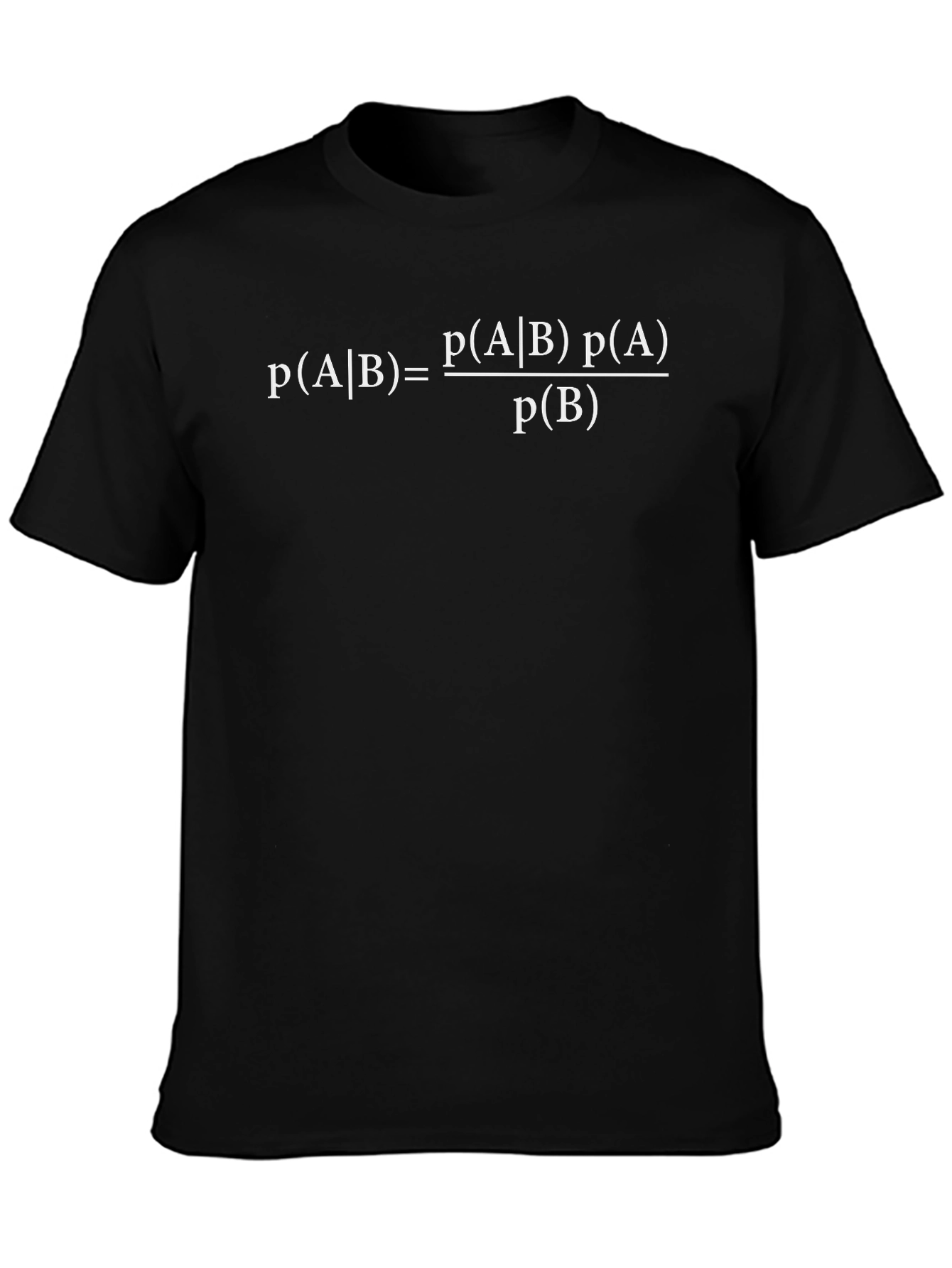 Bayes Theorem T-Shirt - Probability Equation