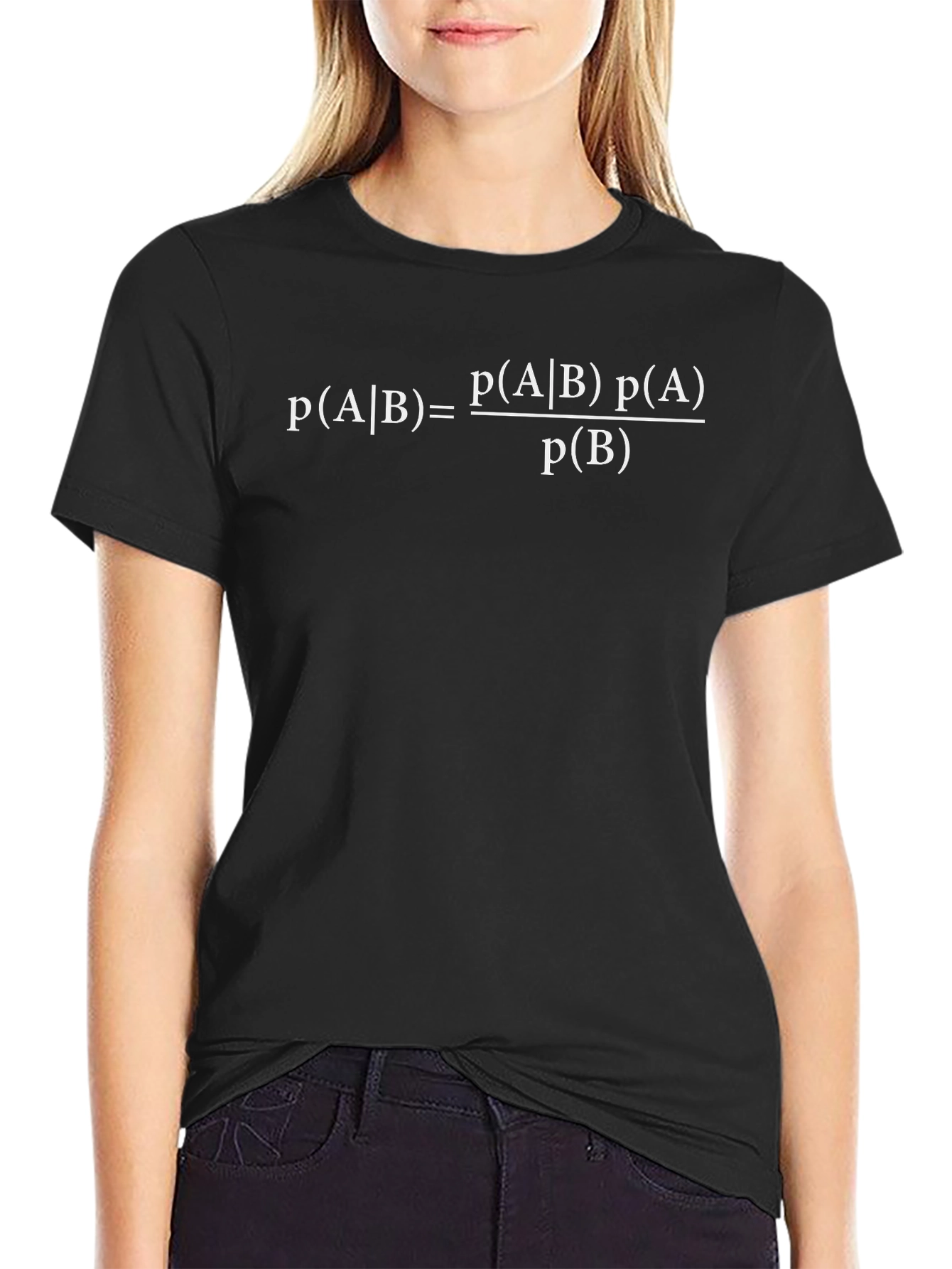 Bayes Theorem T-Shirt - Probability Equation