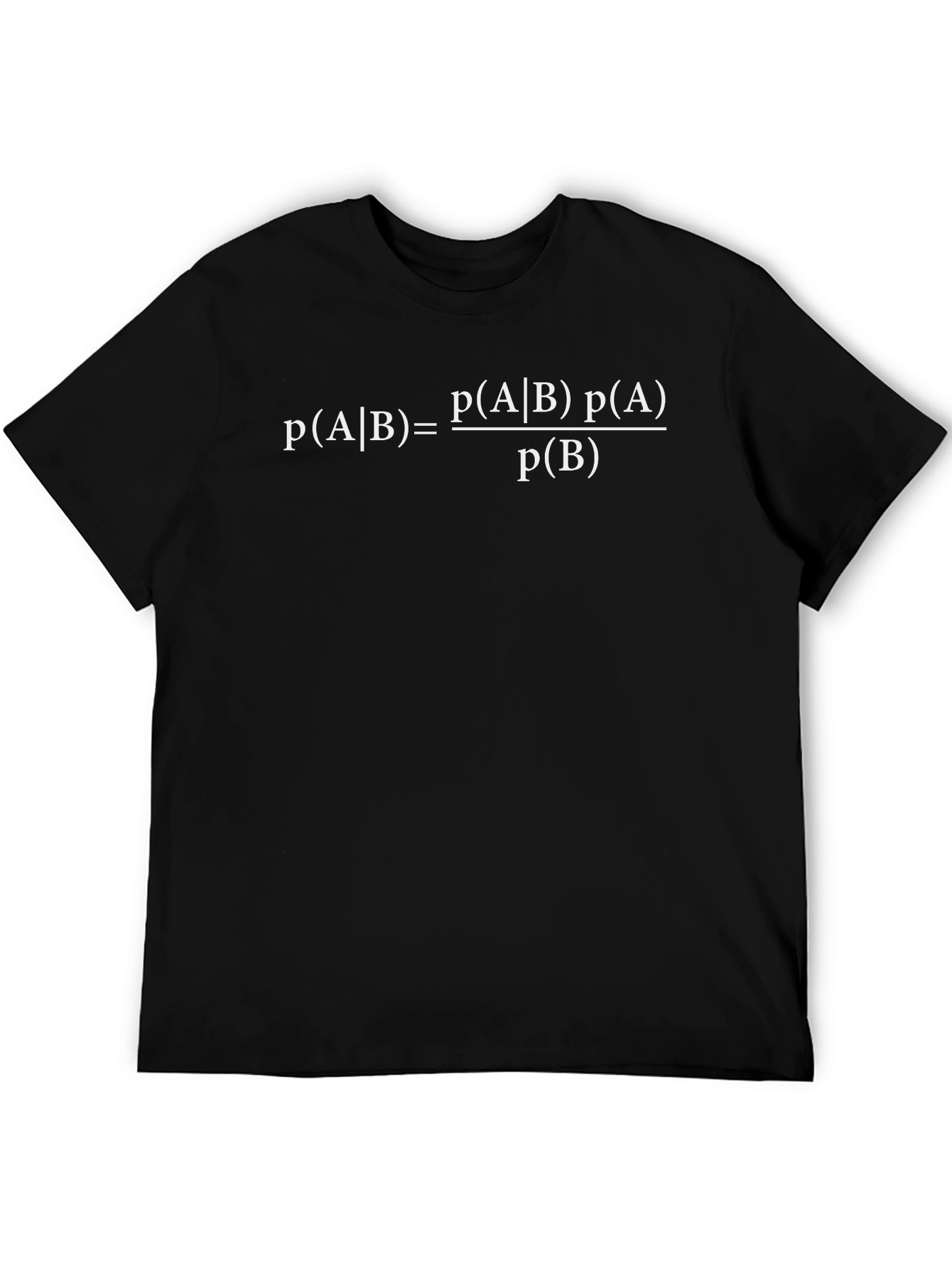 Bayes Theorem T-Shirt - Probability Equation