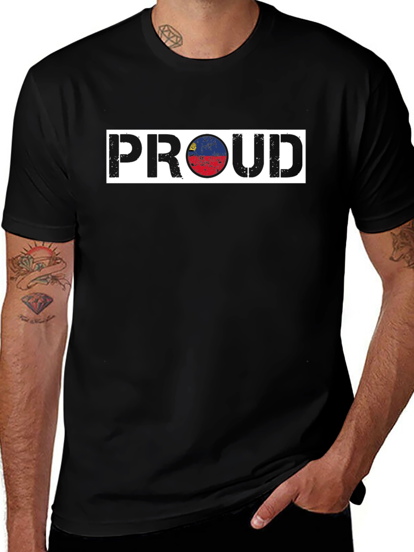 Liechtenstein Flag Proud T-Shirt