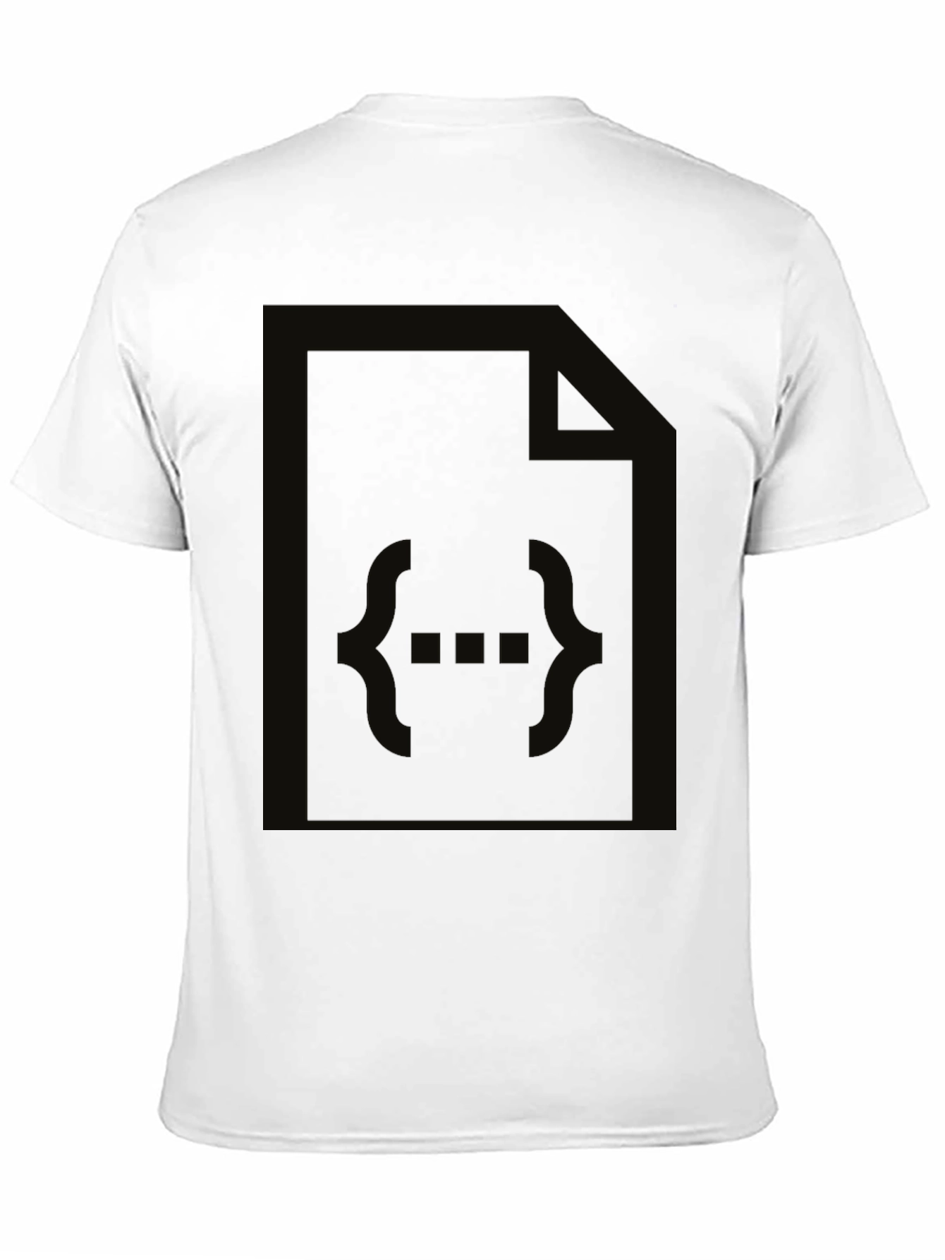 Black Code File T-Shirt - Developer Apparel