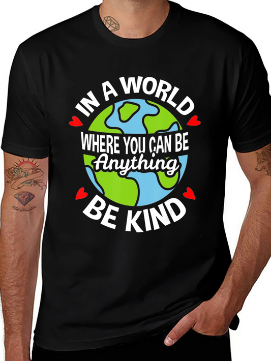Be Kind T-Shirt - Earth Graphic Tee