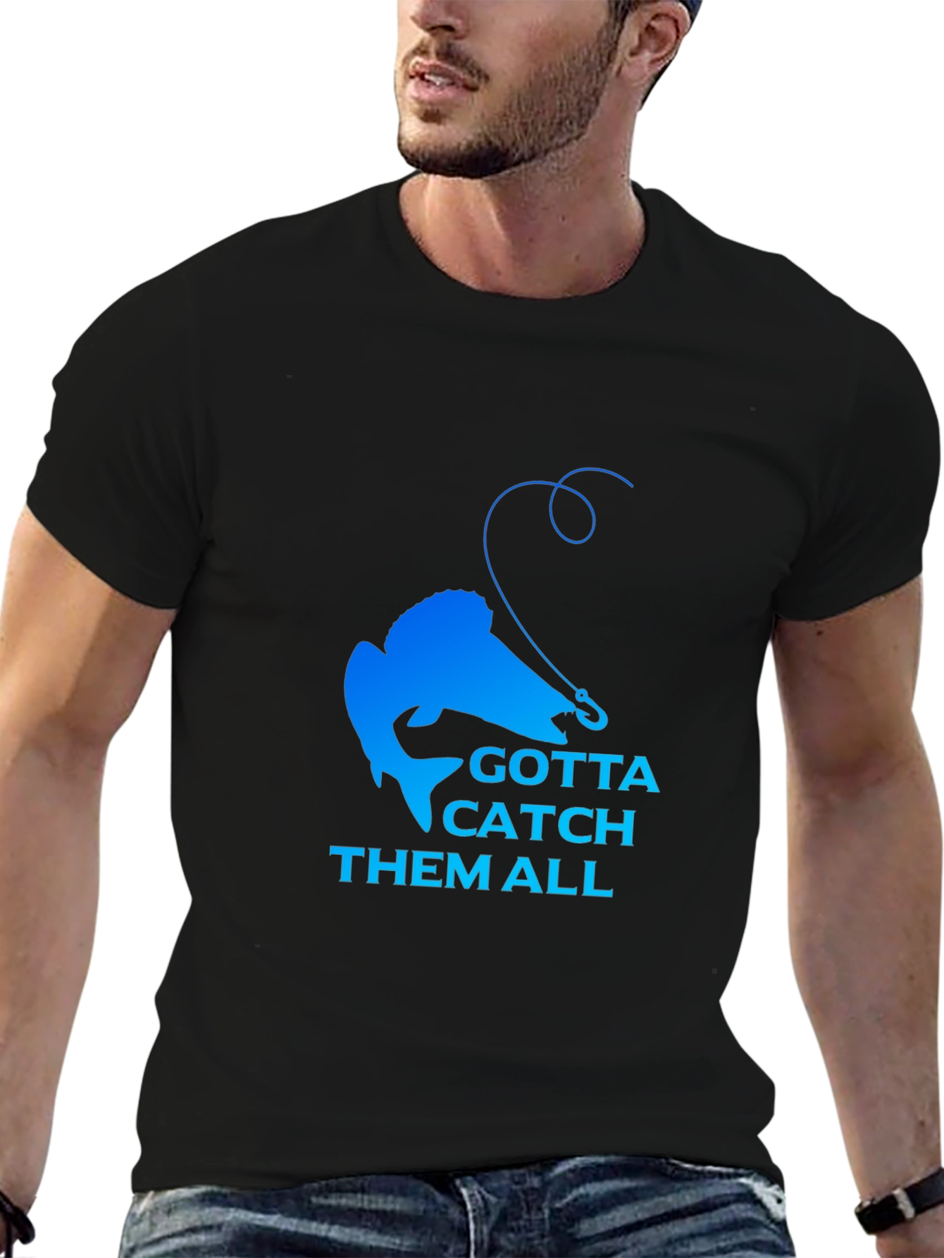 Gotta Catch Them All Fishing T-Shirt