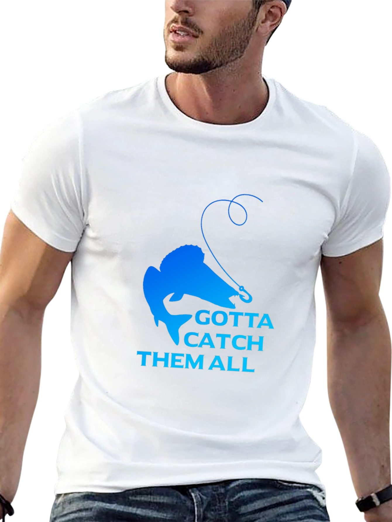 Gotta Catch Them All Fishing T-Shirt