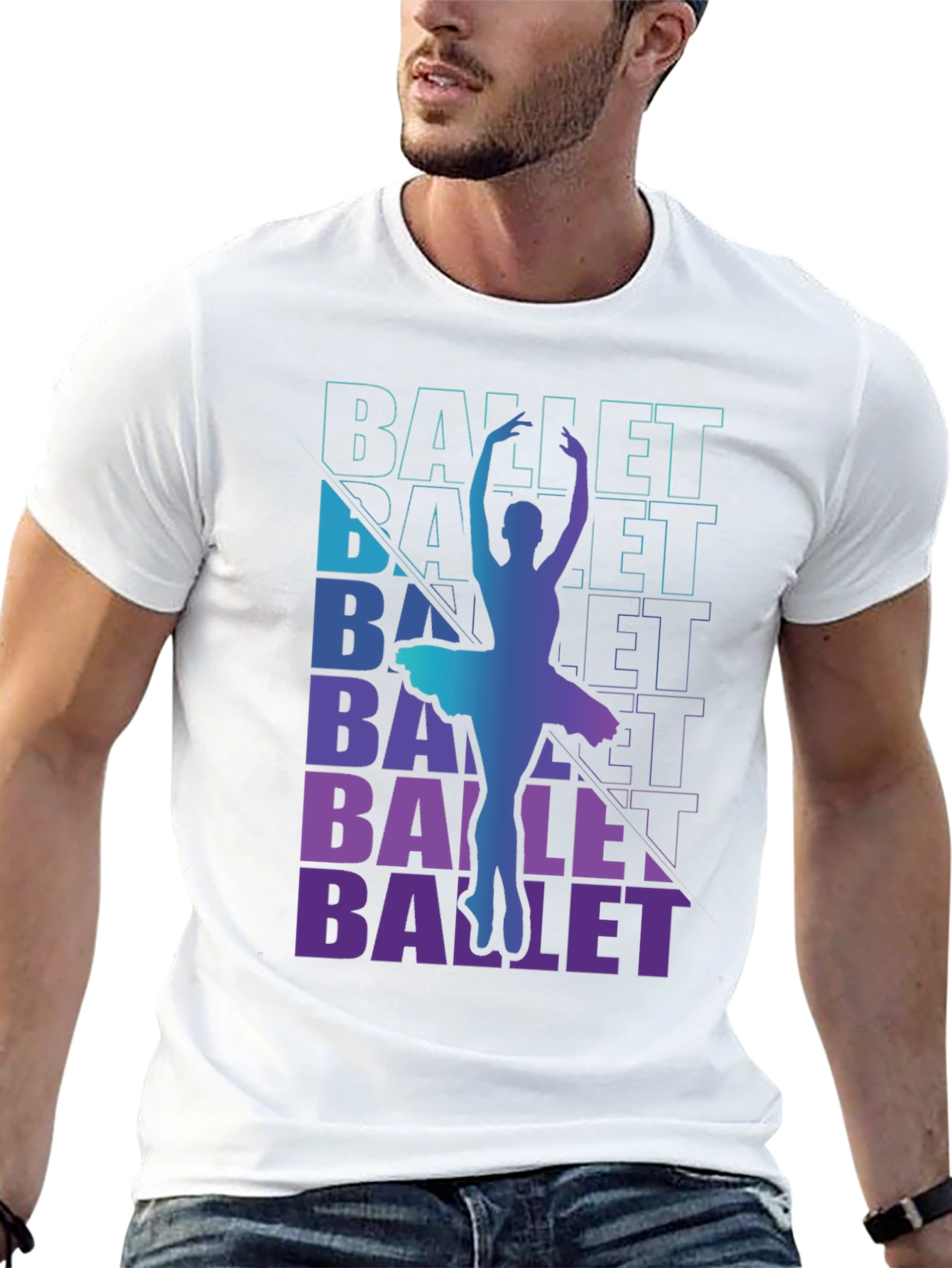 Ballet Dancer Graphic Tee - Stylish & Comfortable