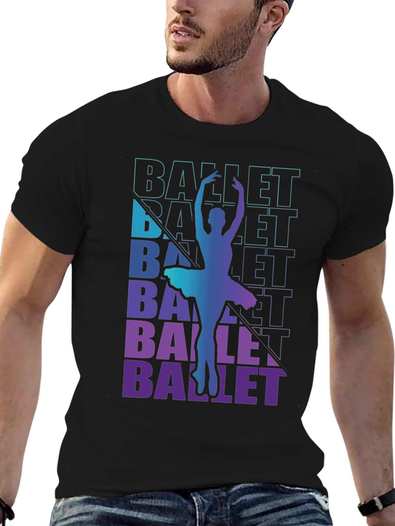 Ballet Dancer Graphic Tee - Stylish & Comfortable