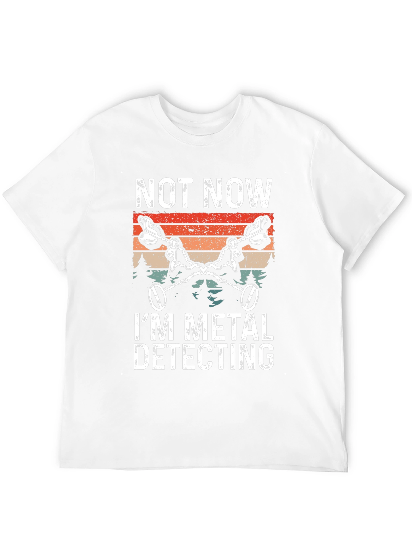 Metal Detecting Graphic Tee