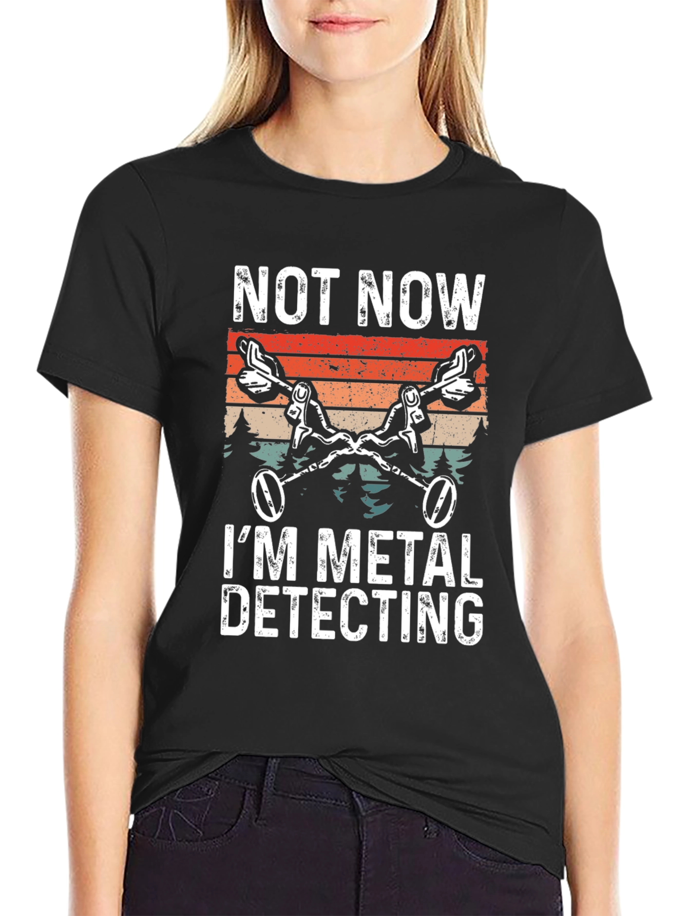 Metal Detecting Graphic Tee