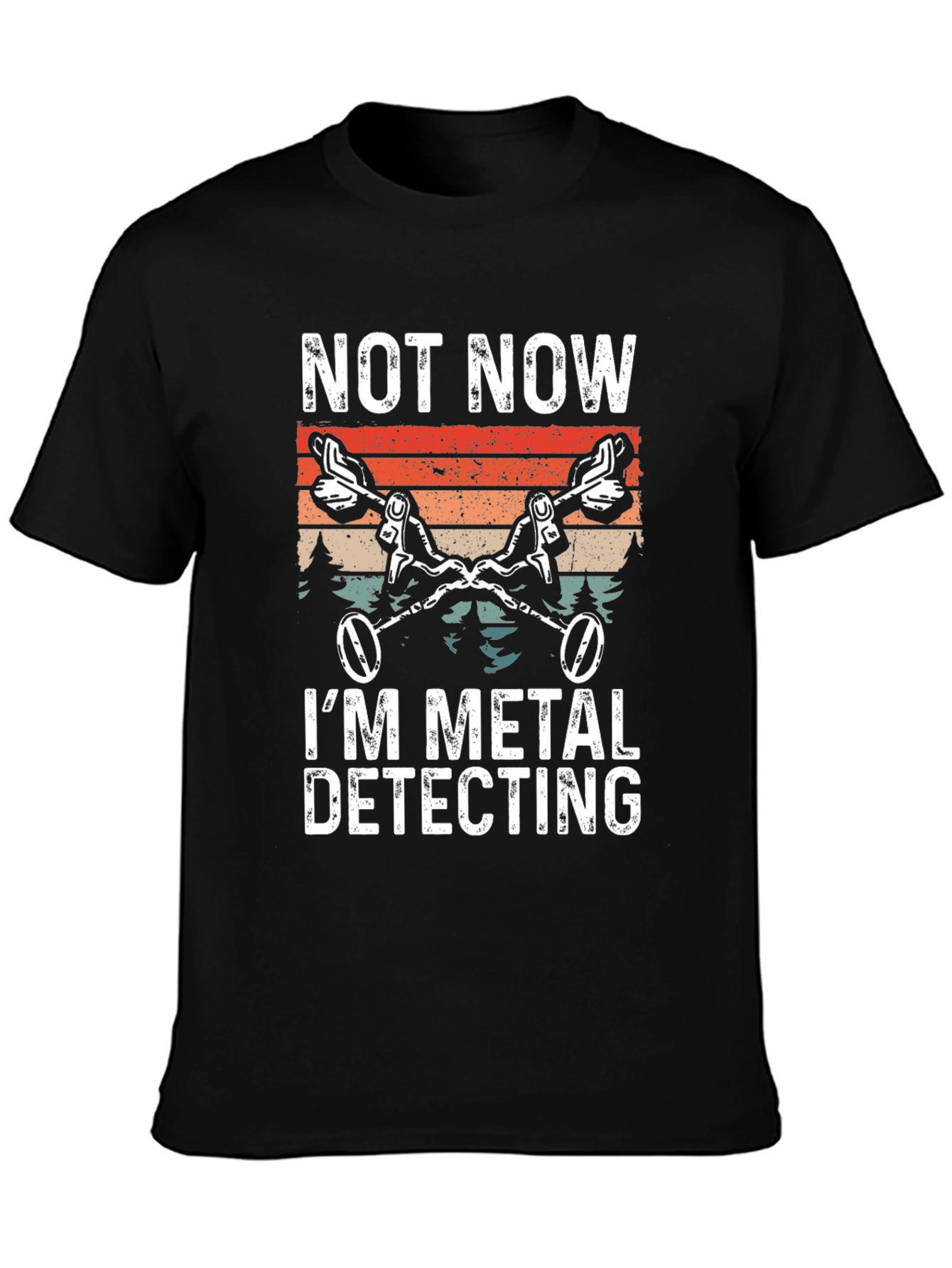 Metal Detecting Graphic Tee