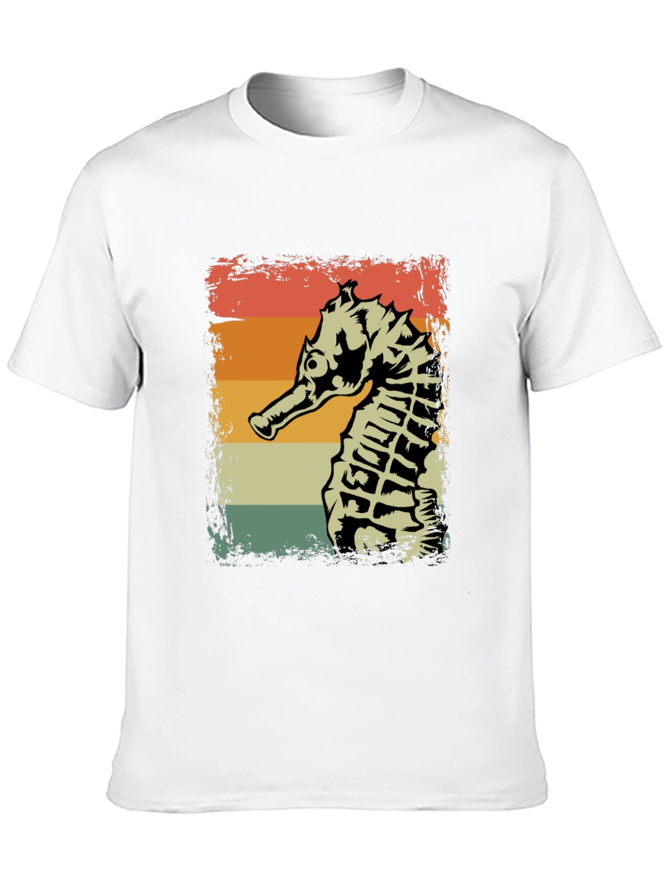 Retro Seahorse Graphic Tee