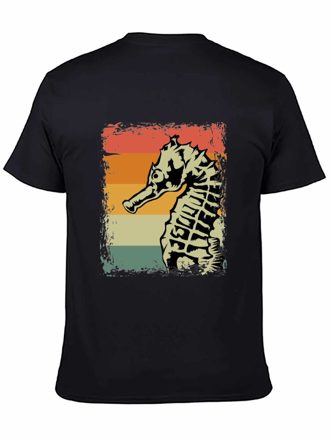 Retro Seahorse Graphic Tee