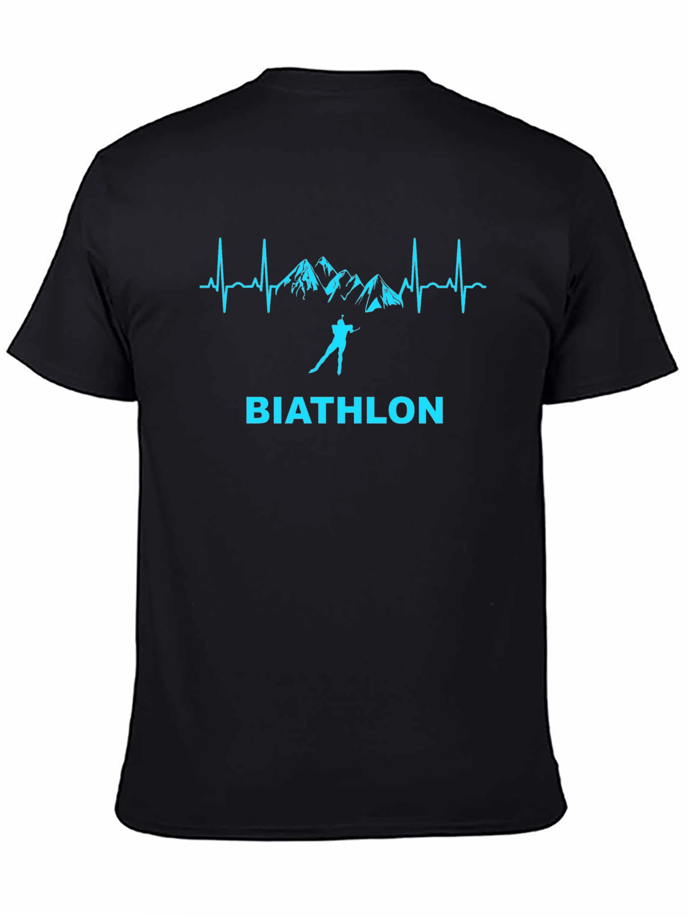 Biathlon Heartbeat Graphic Tee - Sport T-Shirt