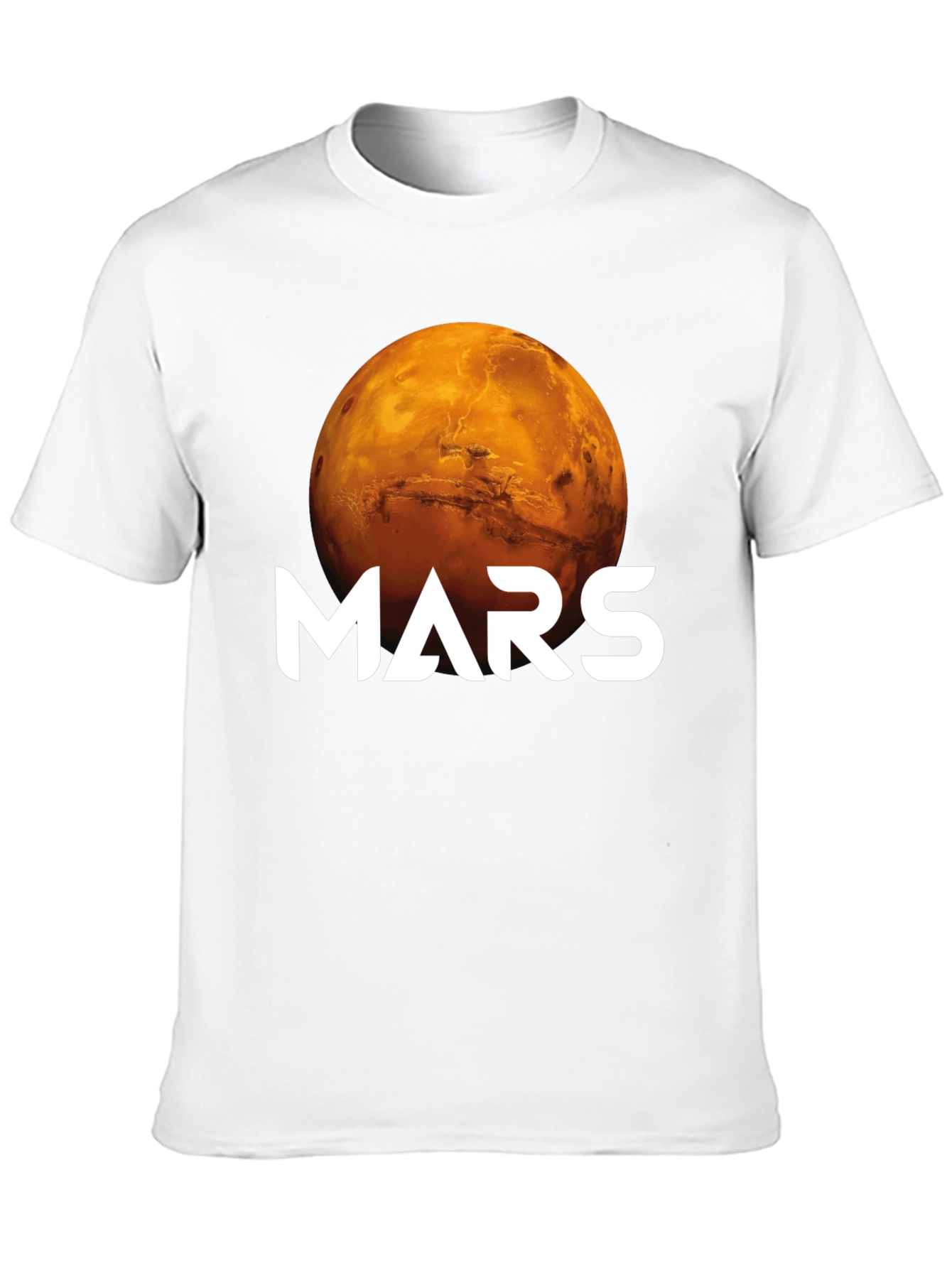 Mars Graphic T-Shirt - Space Exploration Tee
