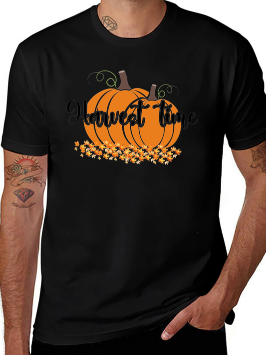 Harvest Time Pumpkin Graphic Tee