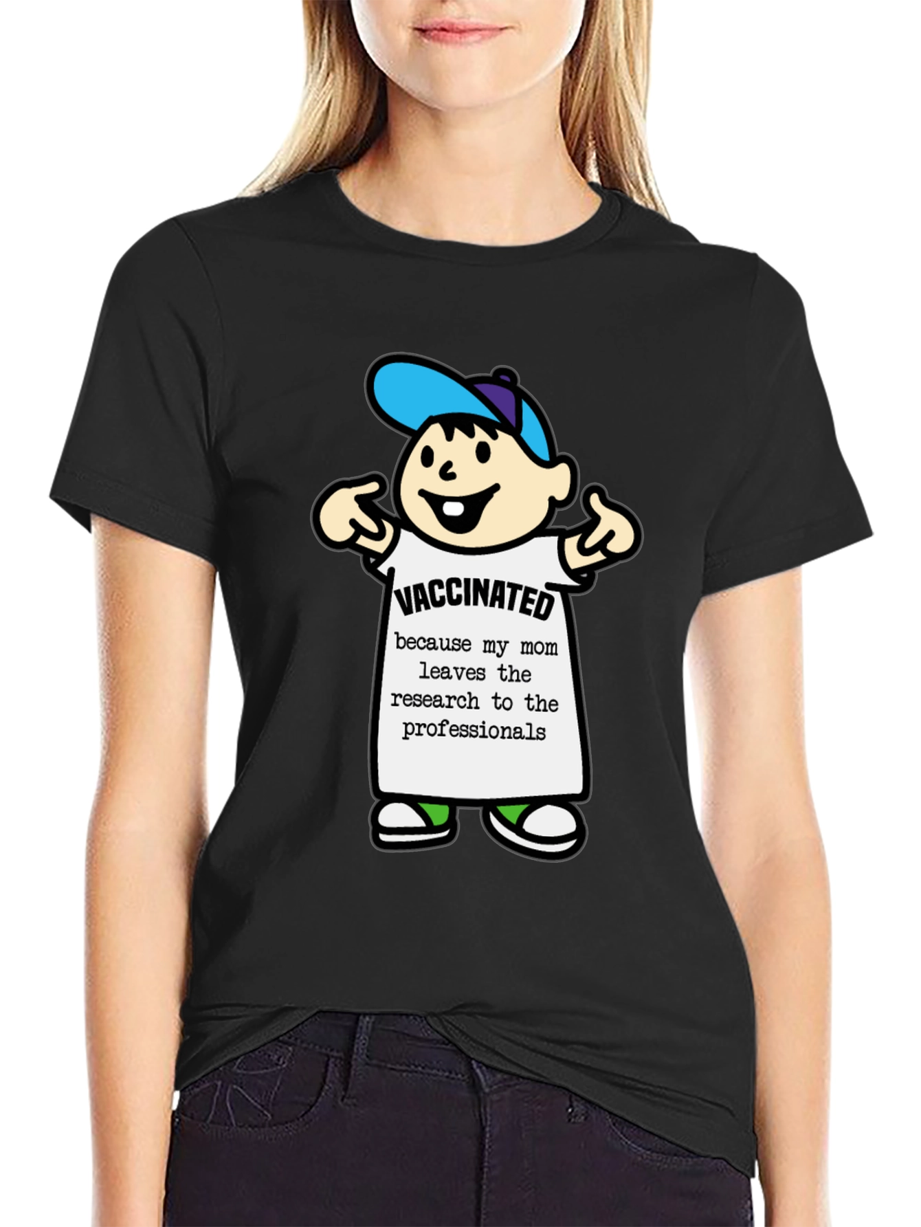 Vaccinated Mom Research T-Shirt