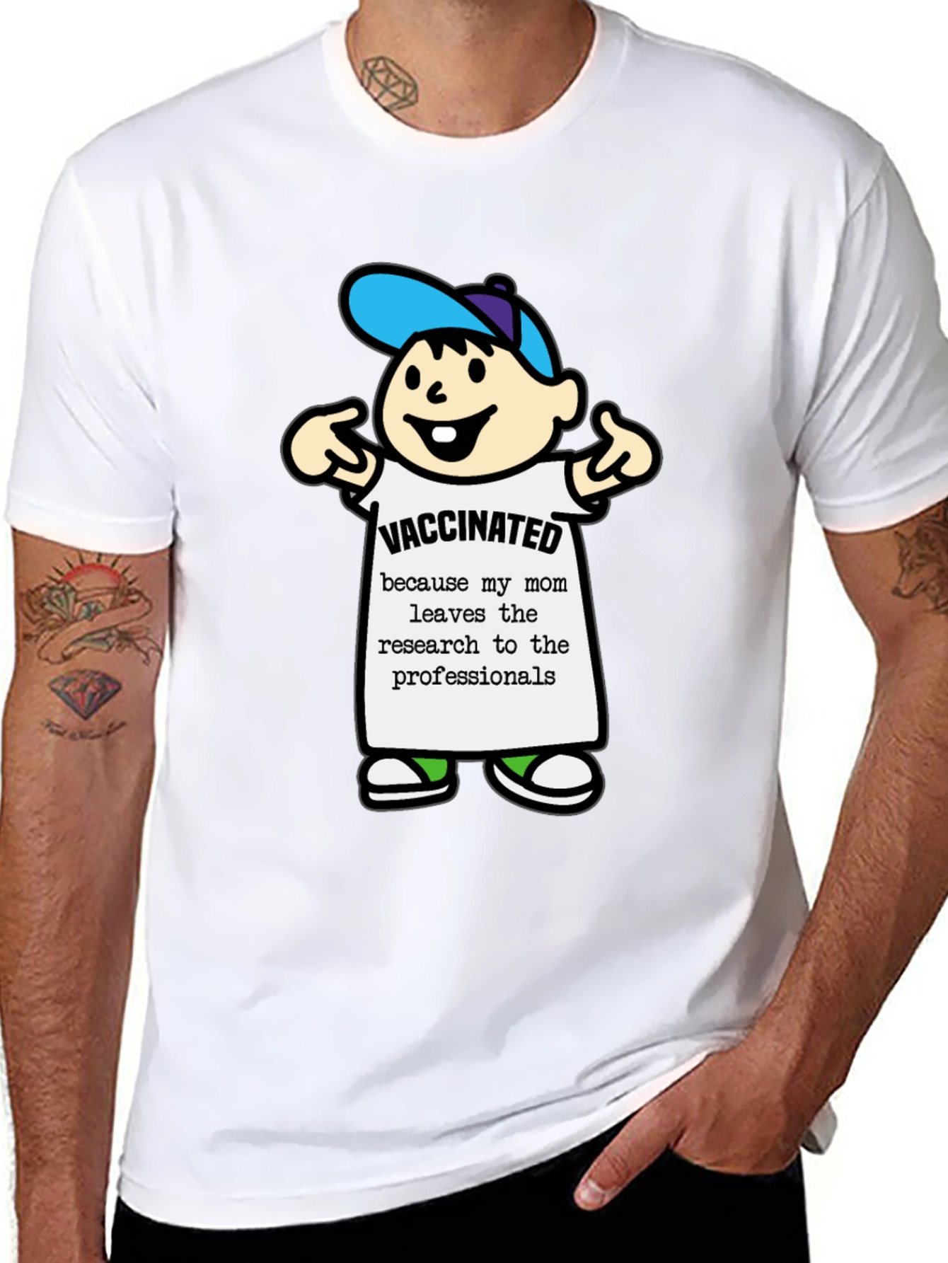 Vaccinated Mom Research T-Shirt