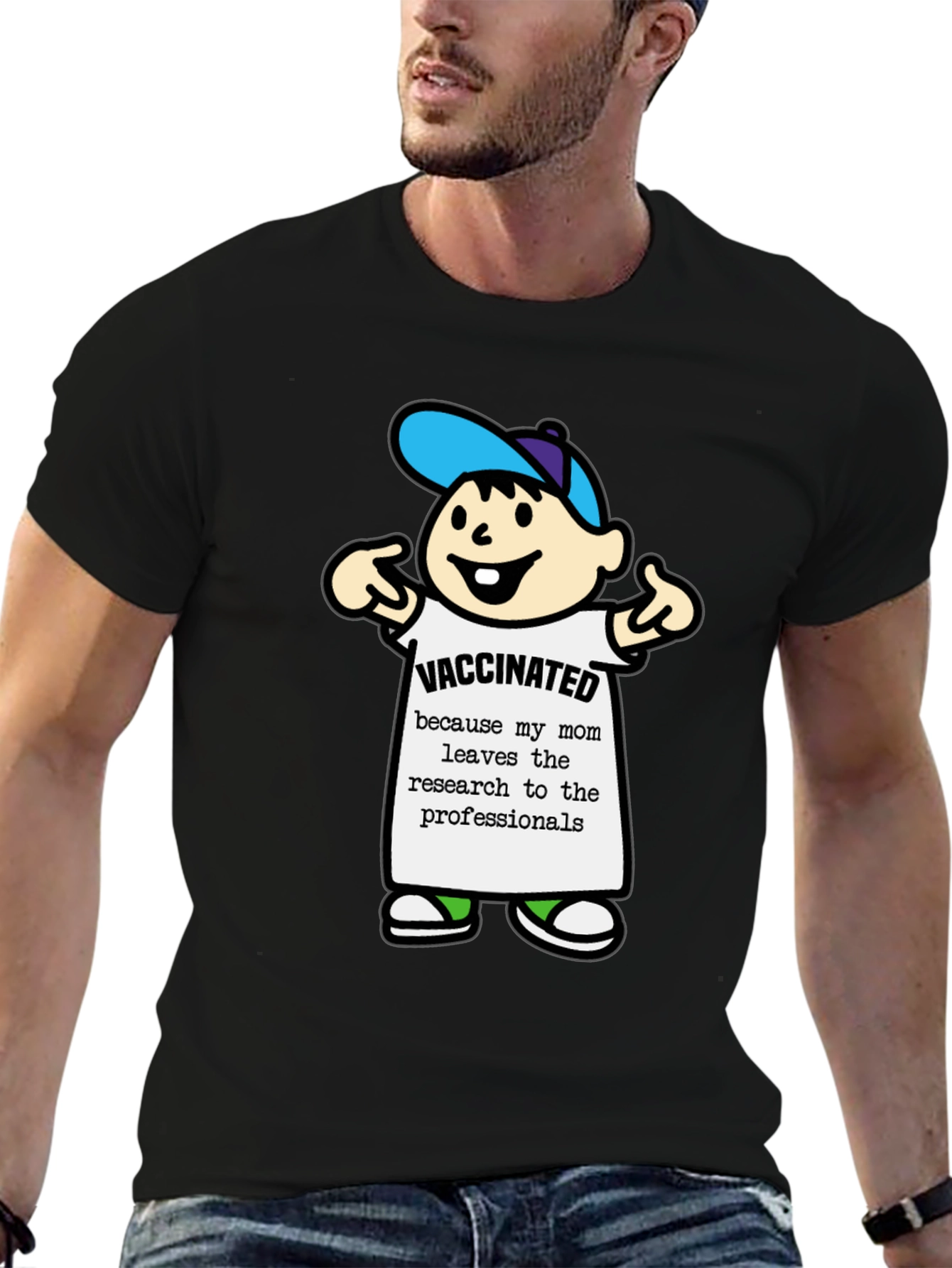 Vaccinated Mom Research T-Shirt