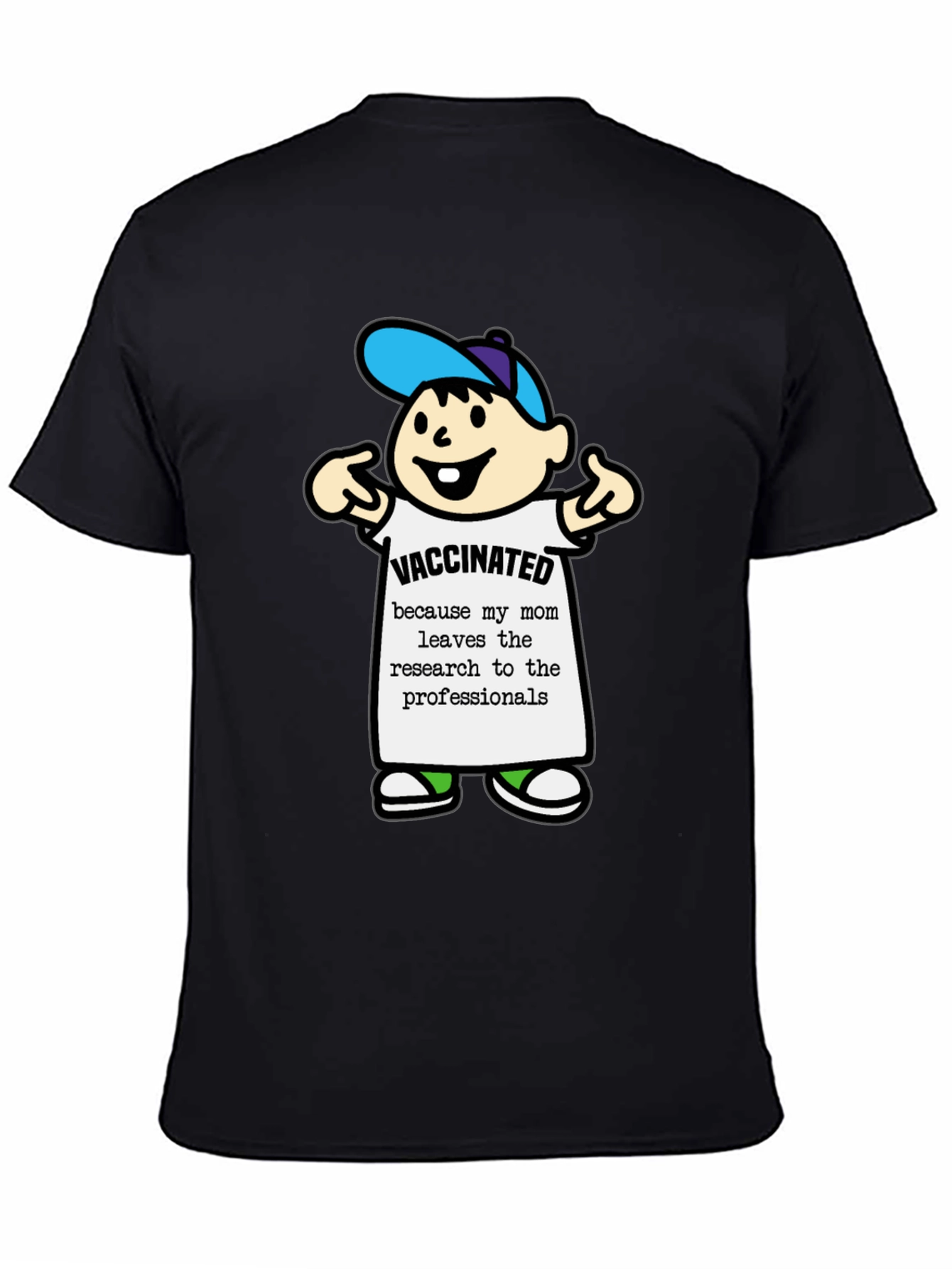 Vaccinated Mom Research T-Shirt