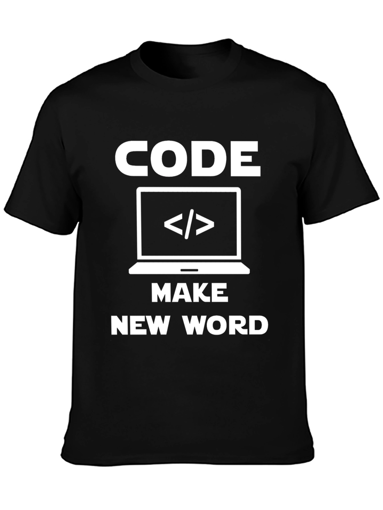 Code New Word T-Shirt - Programmer Humor