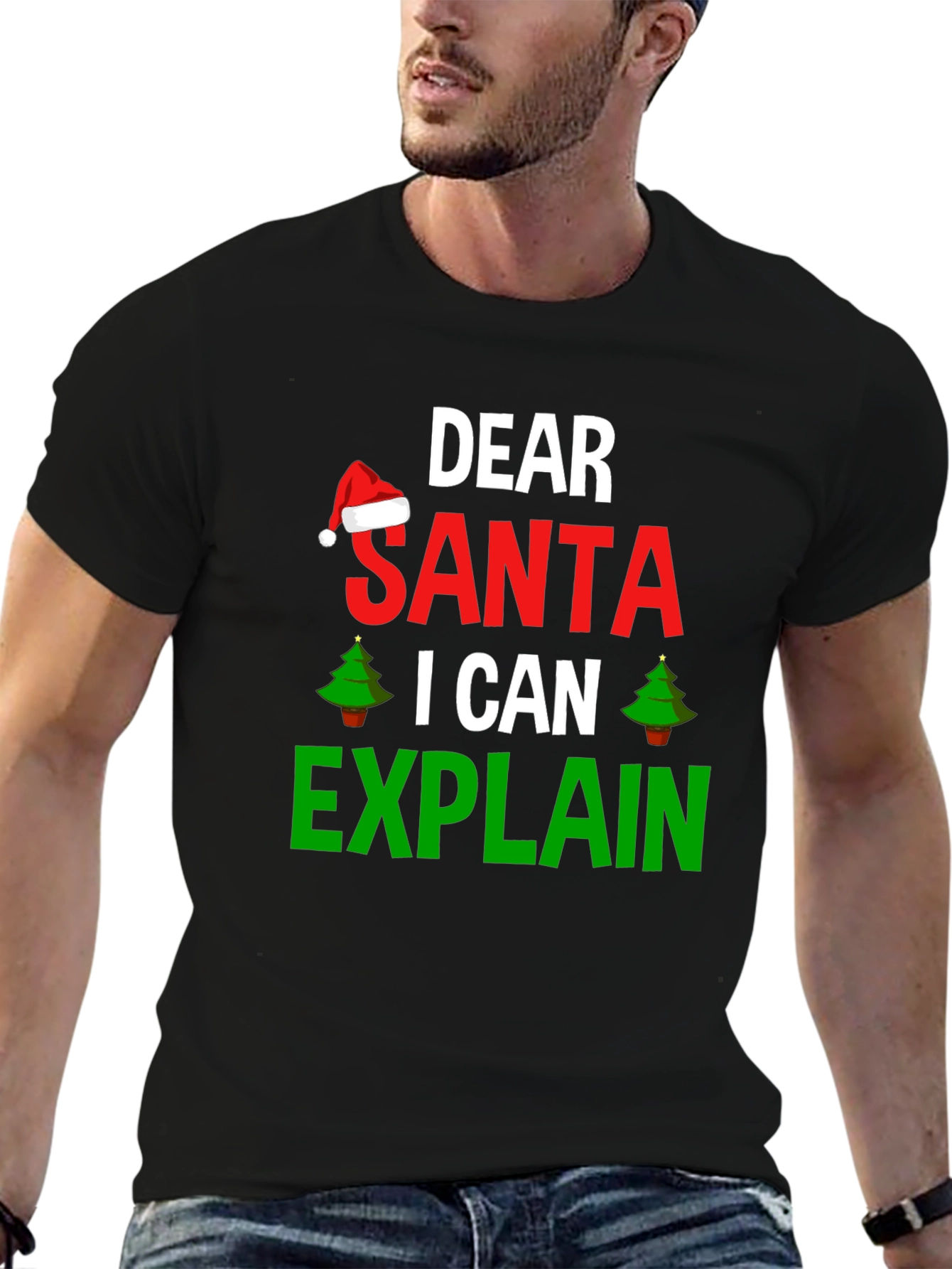 Dear Santa I Can Explain Christmas T-Shirt