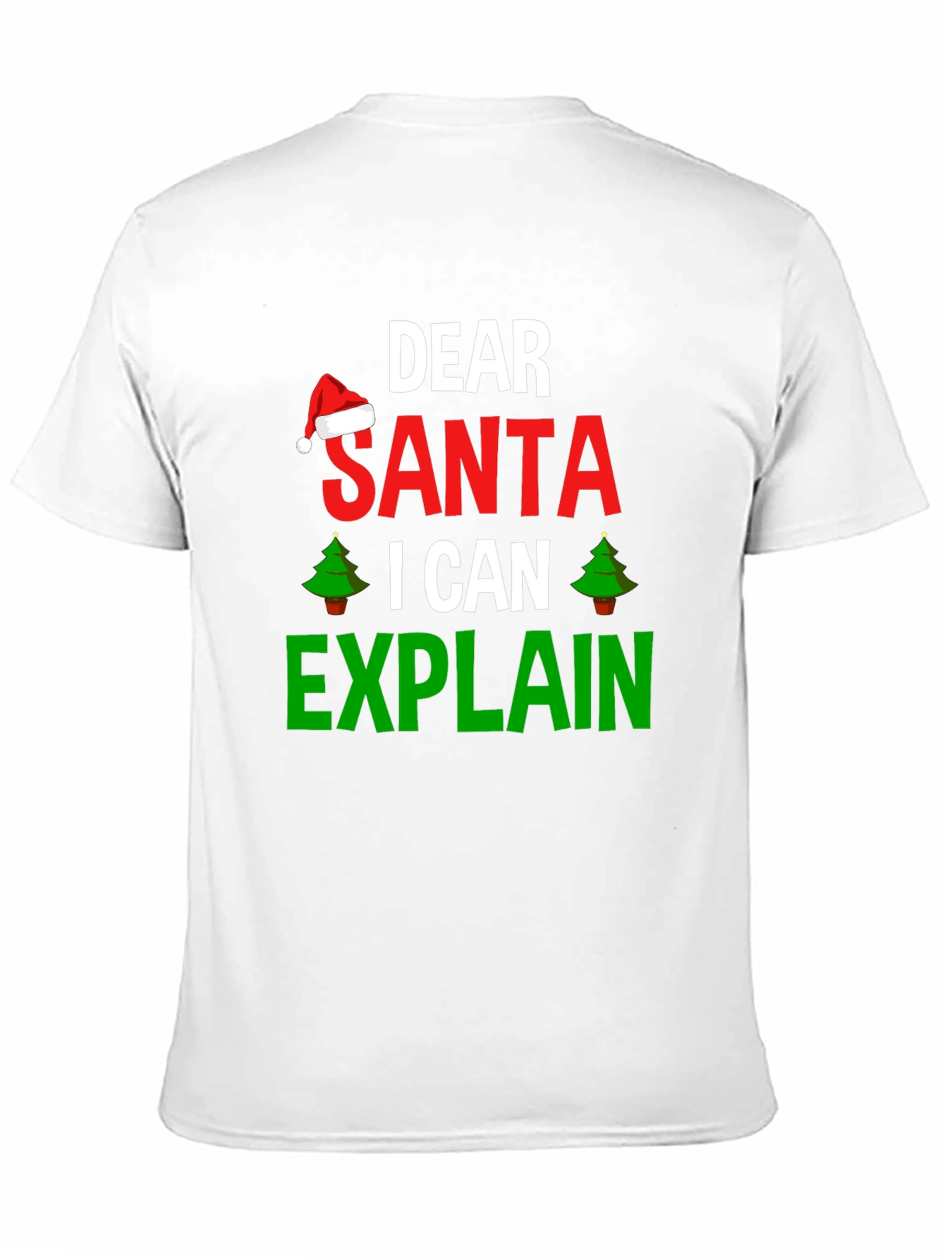Dear Santa I Can Explain Christmas T-Shirt