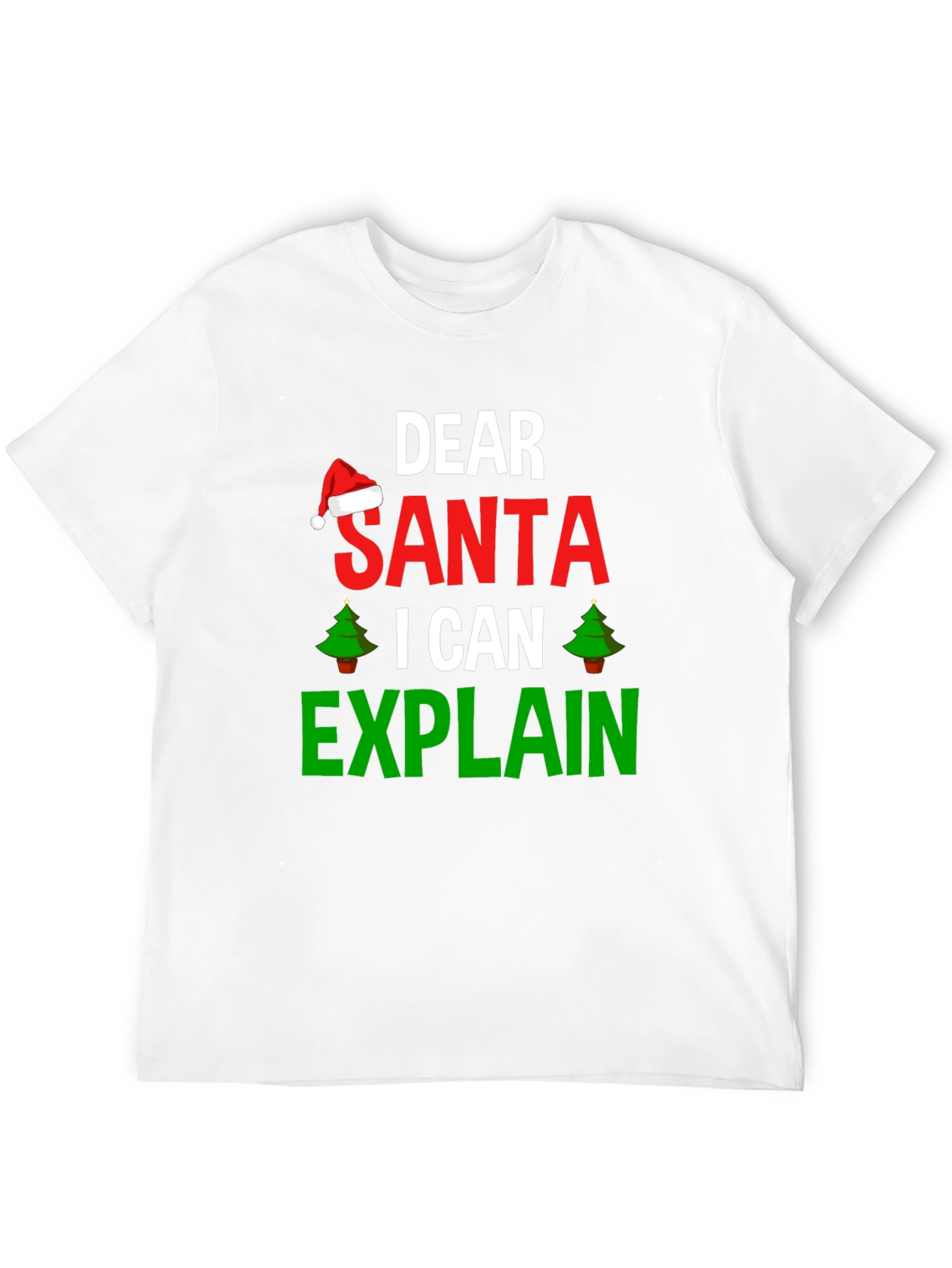 Dear Santa I Can Explain Christmas T-Shirt