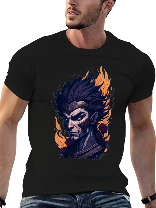 Dark Elf Graphic Tee - Fire & Fury
