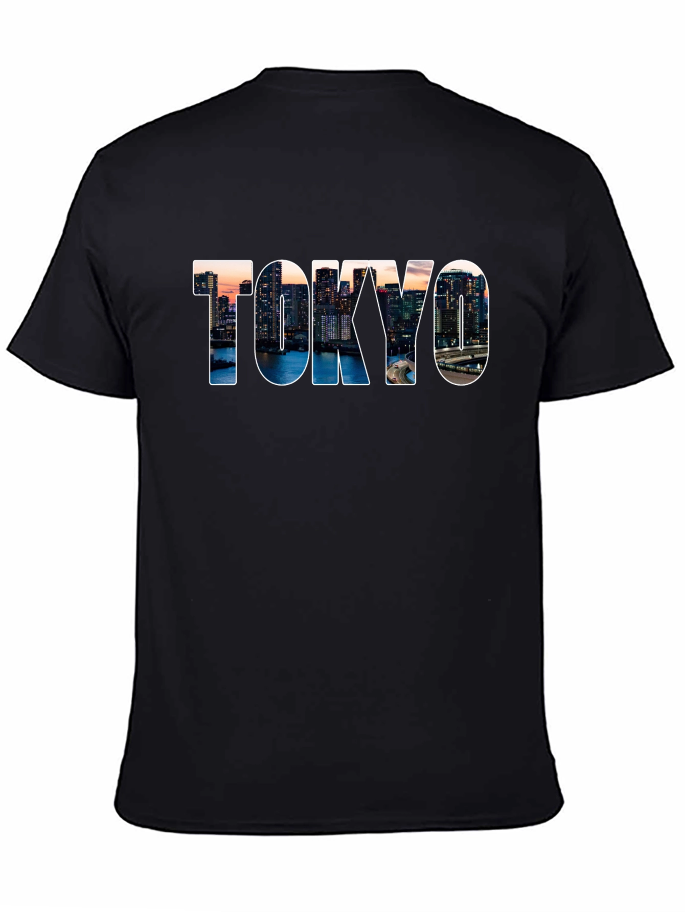 Tokyo Skyline Graphic Tee - Cityscape T-Shirt