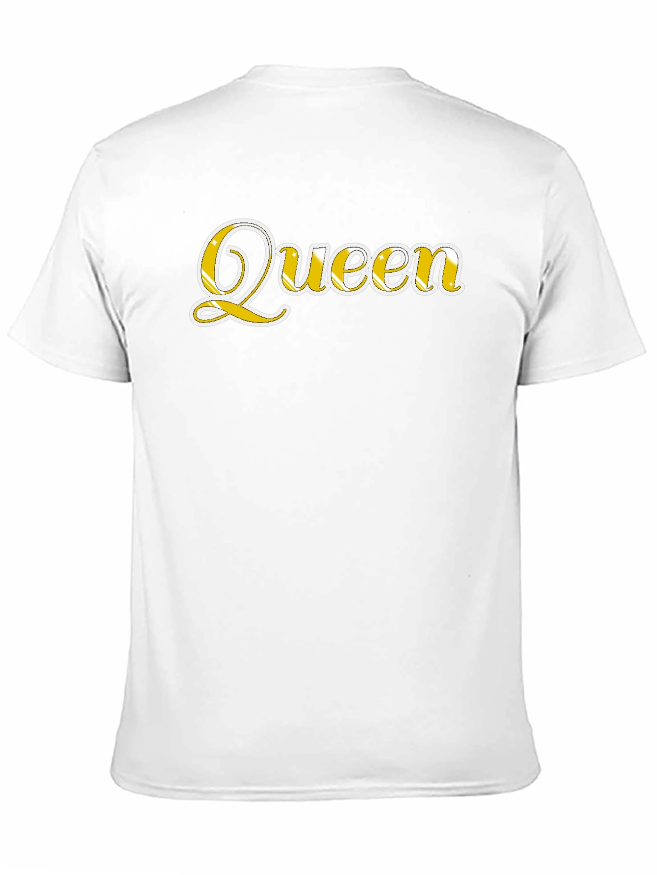Queen Graphic Tee - Black Cotton Blend