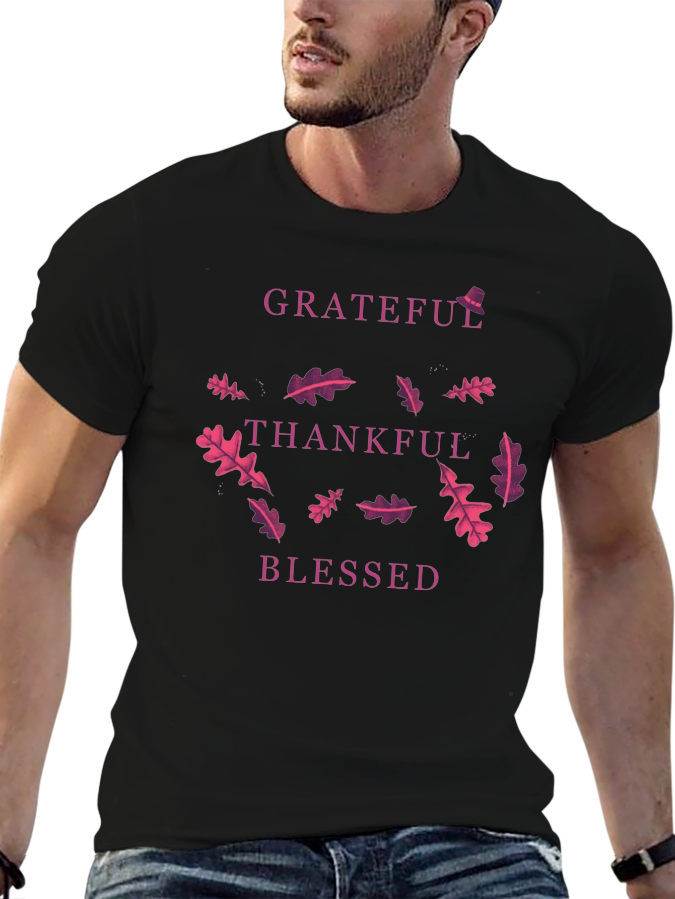 Grateful Thankful Blessed T-Shirt