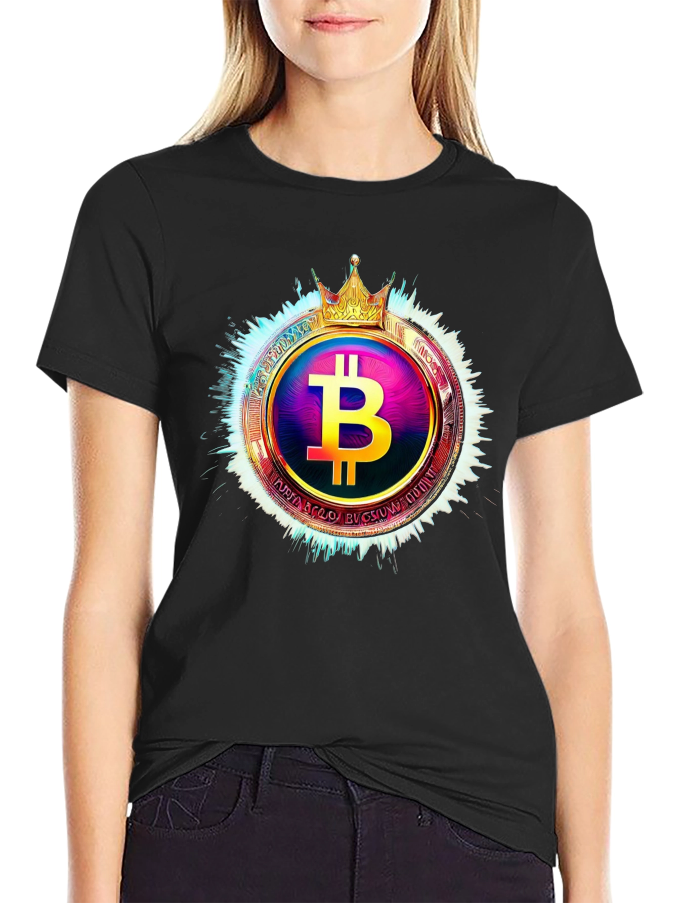 Bitcoin King T-Shirt - Crypto Currency Tee