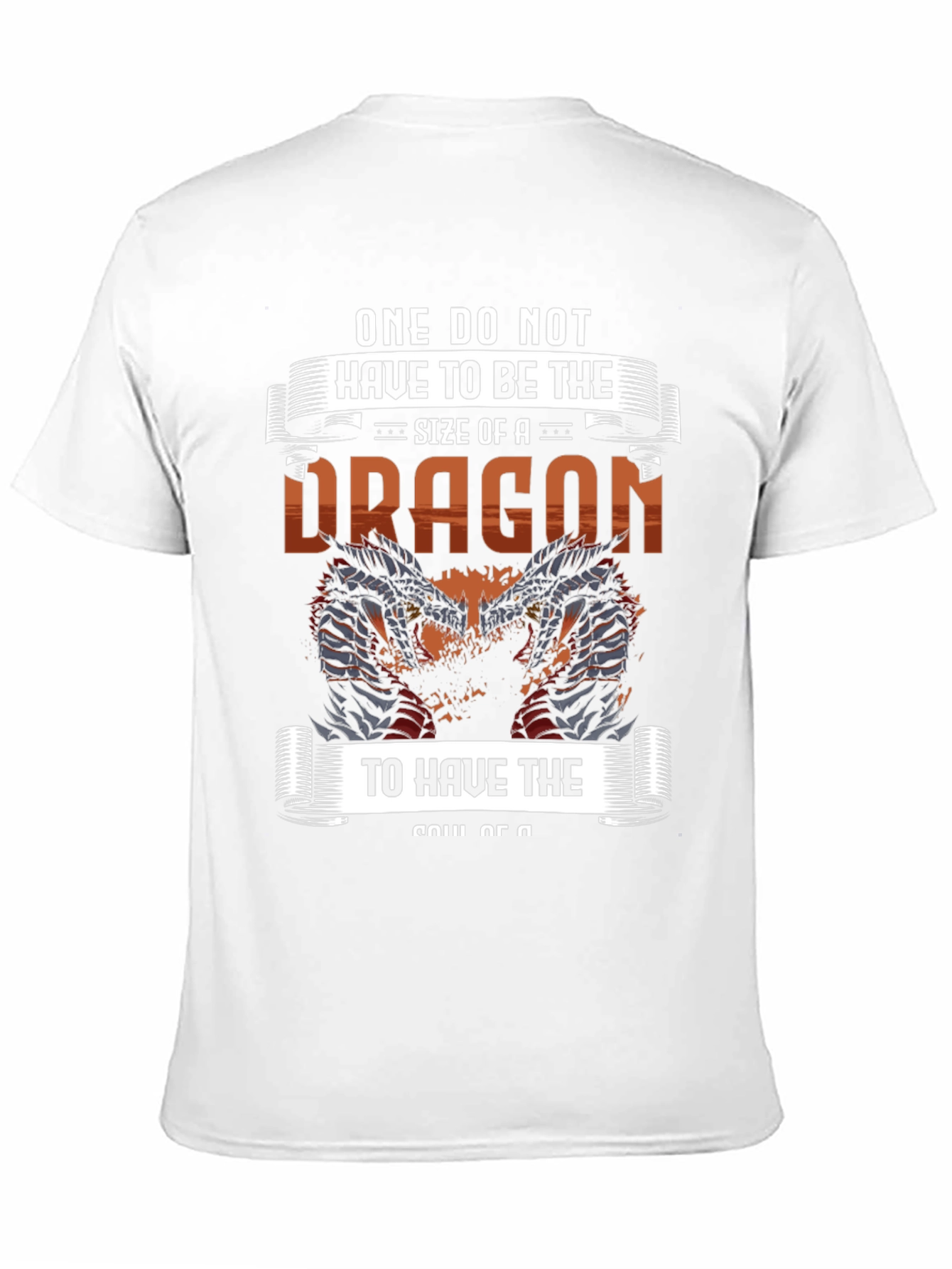 Dragon Soul Graphic Tee - Mens Black T-Shirt