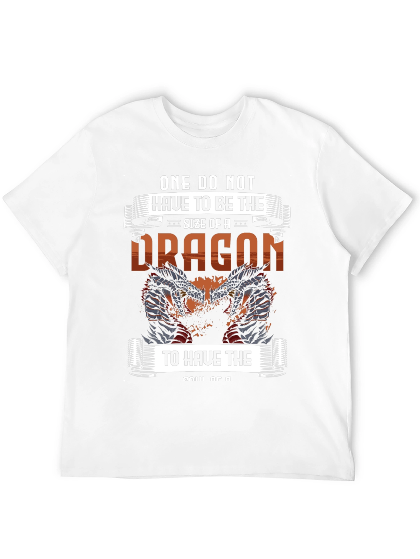 Dragon Soul Graphic Tee - Mens Black T-Shirt