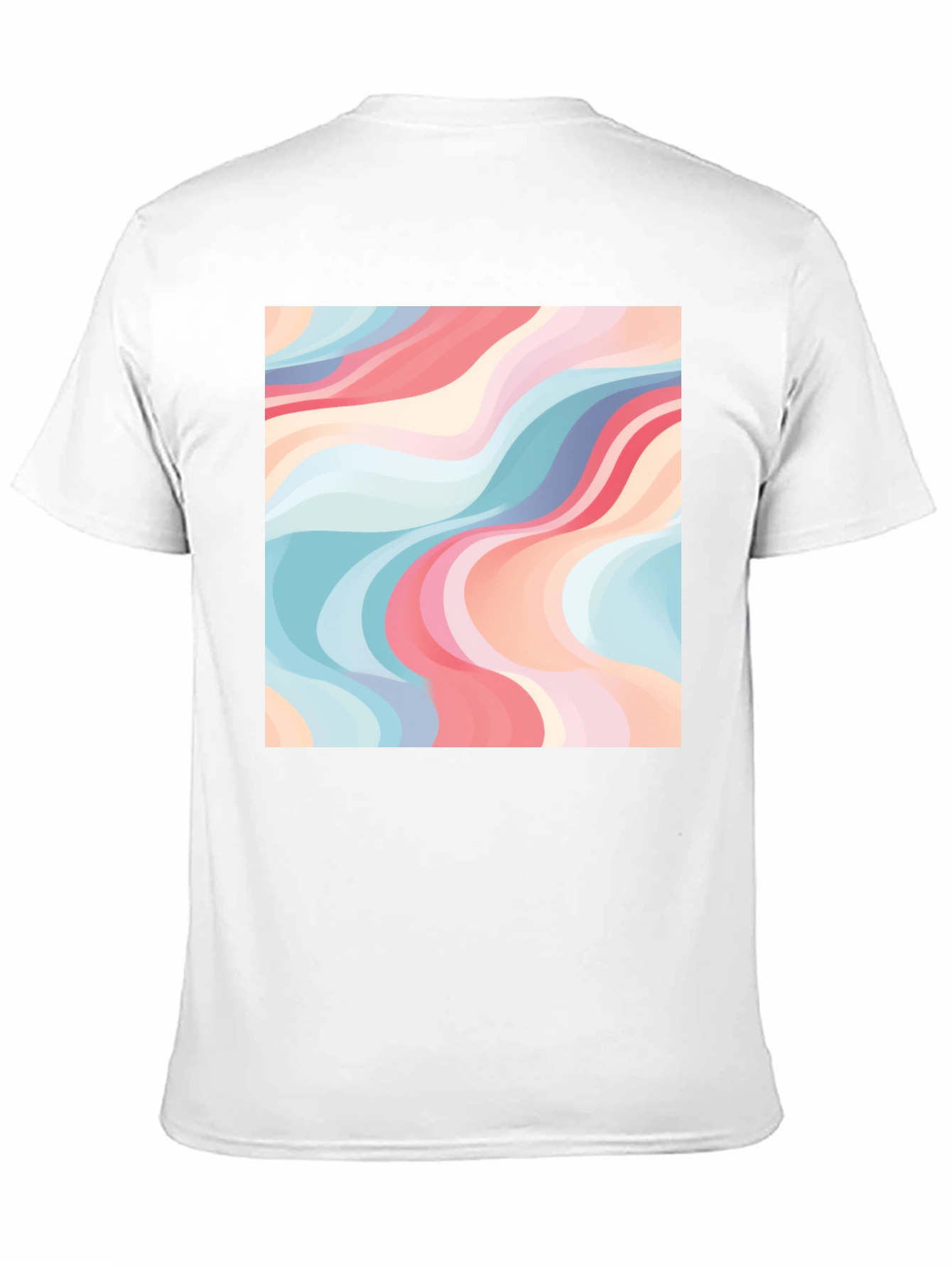 Retro Wave T-Shirt - Cool Abstract Design