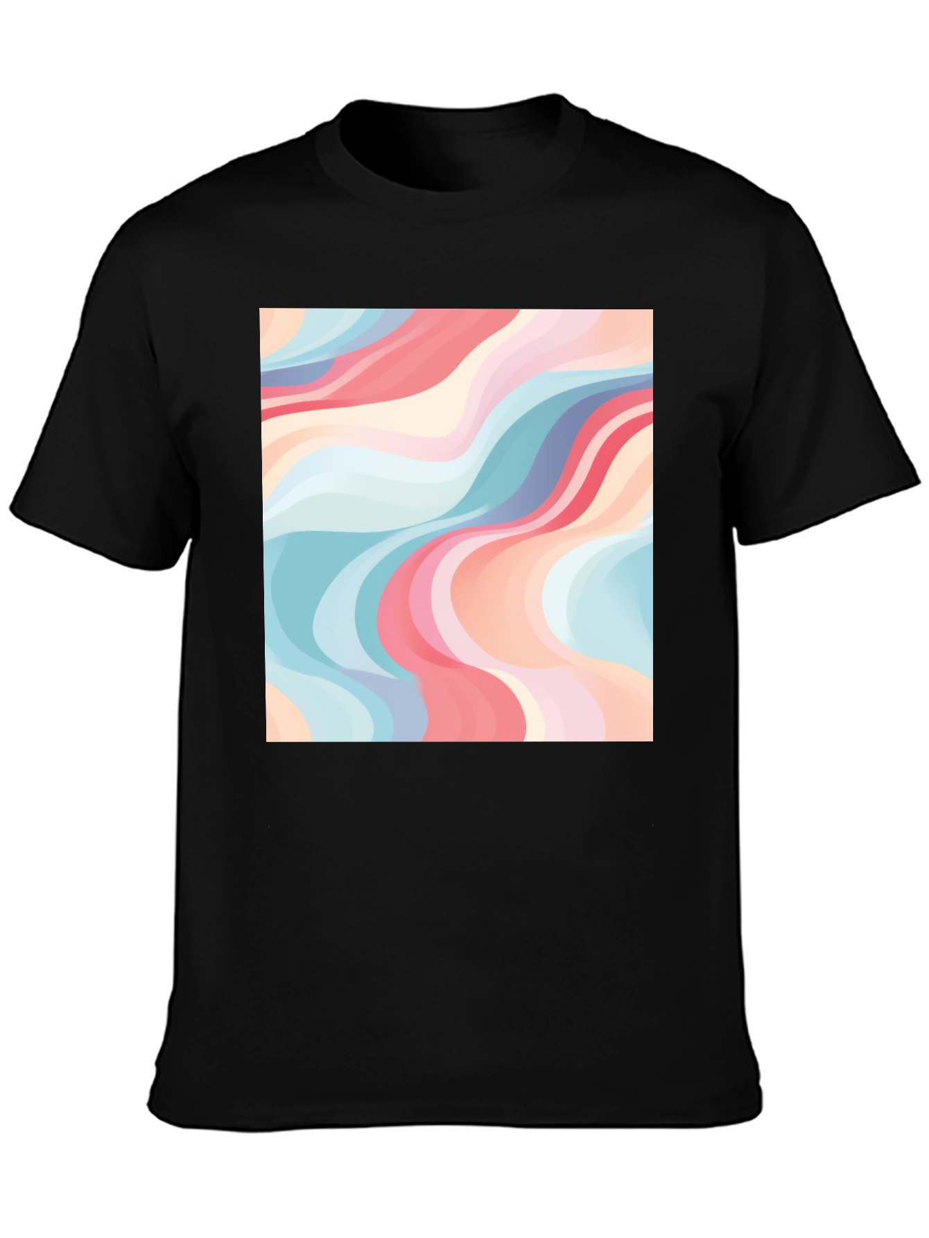 Retro Wave T-Shirt - Cool Abstract Design