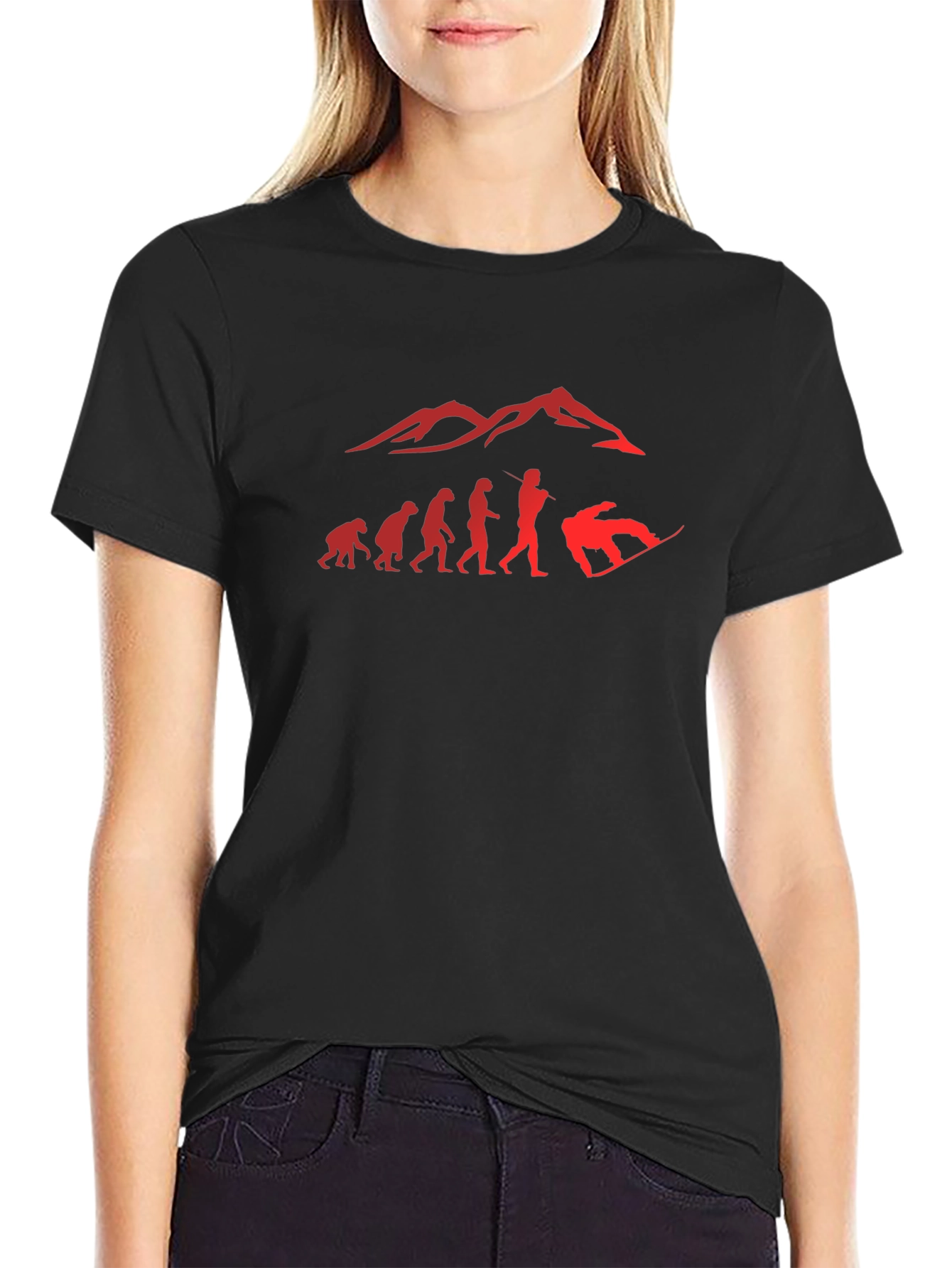 Snowboard Evolution Graphic T-Shirt