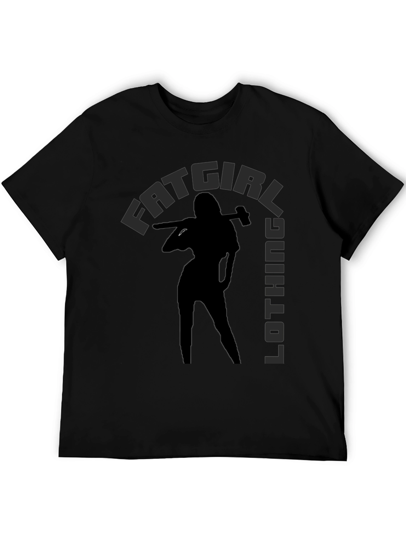 Fat Girl Clothing T-Shirt Black