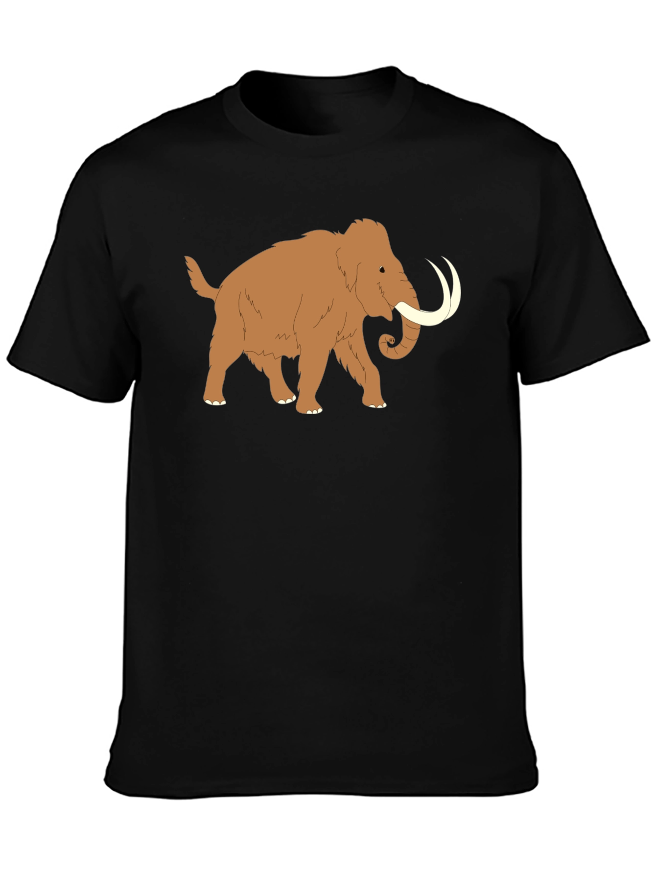 Mammoth Graphic Tee - Black Casual T-Shirt