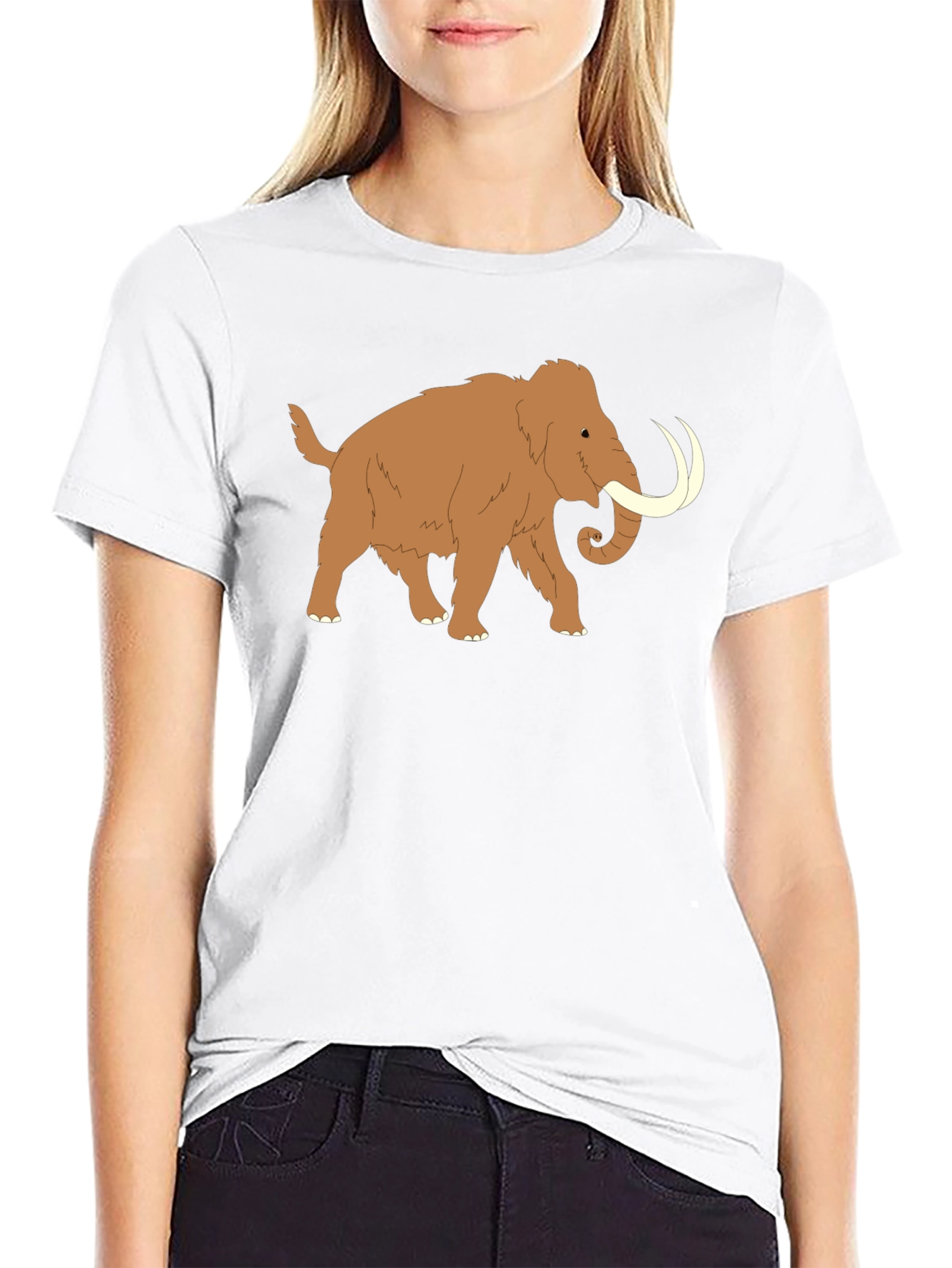 Mammoth Graphic Tee - Black Casual T-Shirt