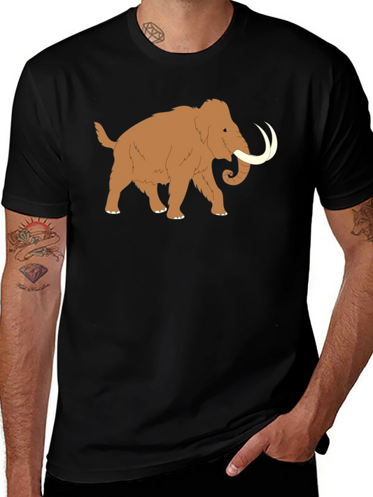 Mammoth Graphic Tee - Black Casual T-Shirt