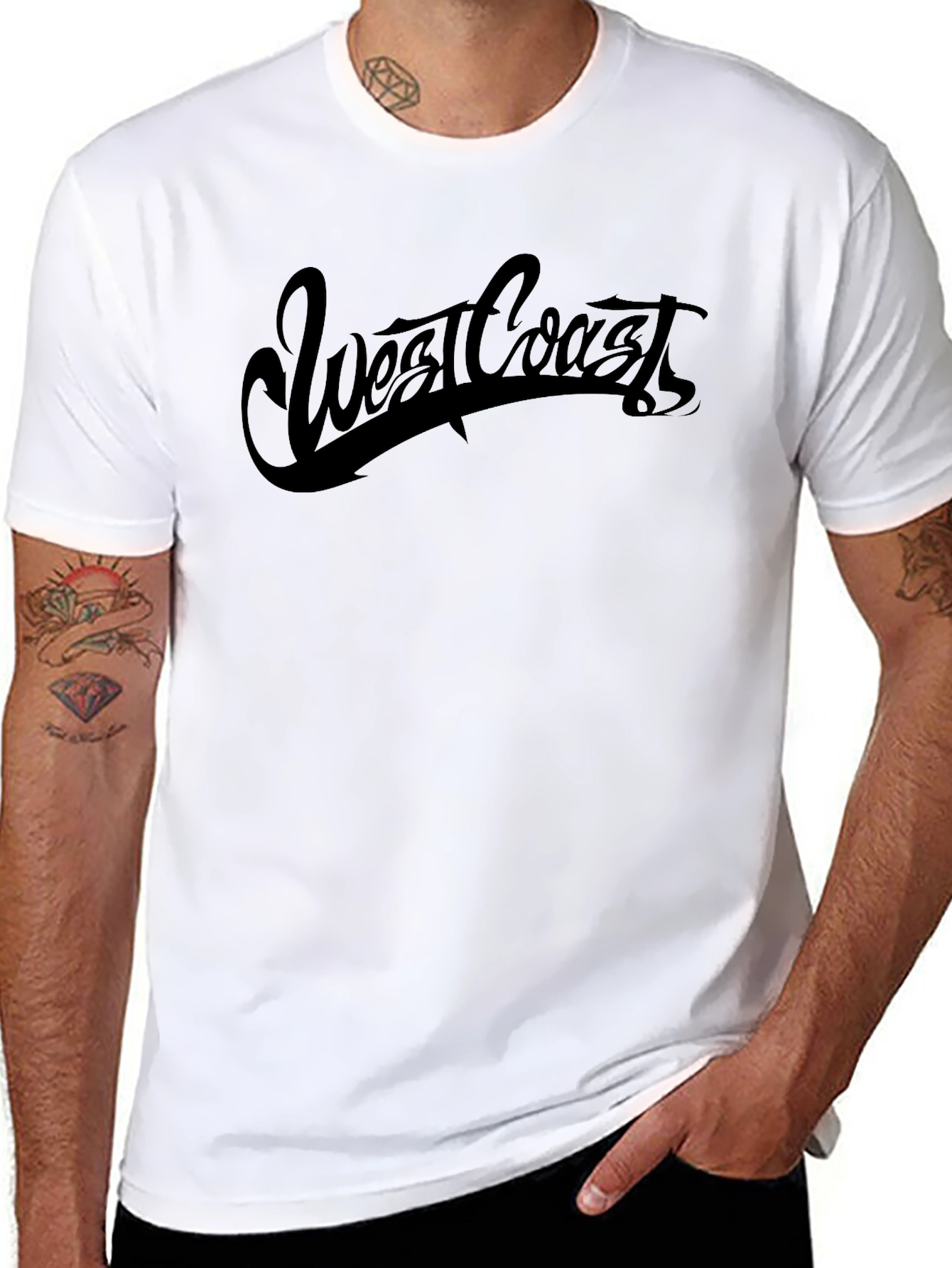 West Coast T-Shirt - Cool Graphic Tee