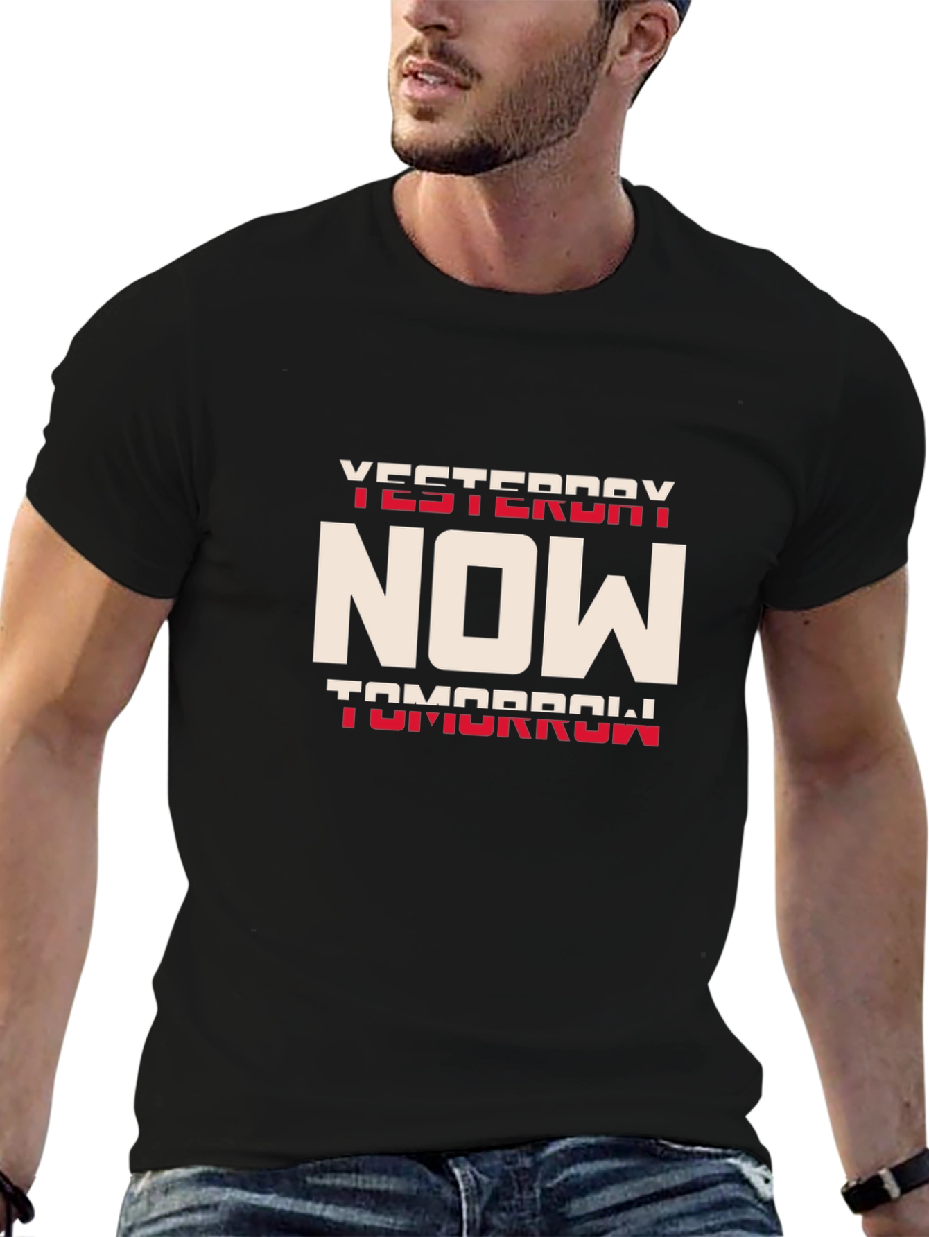 Yesterday Now Tomorrow Graphic T-Shirt