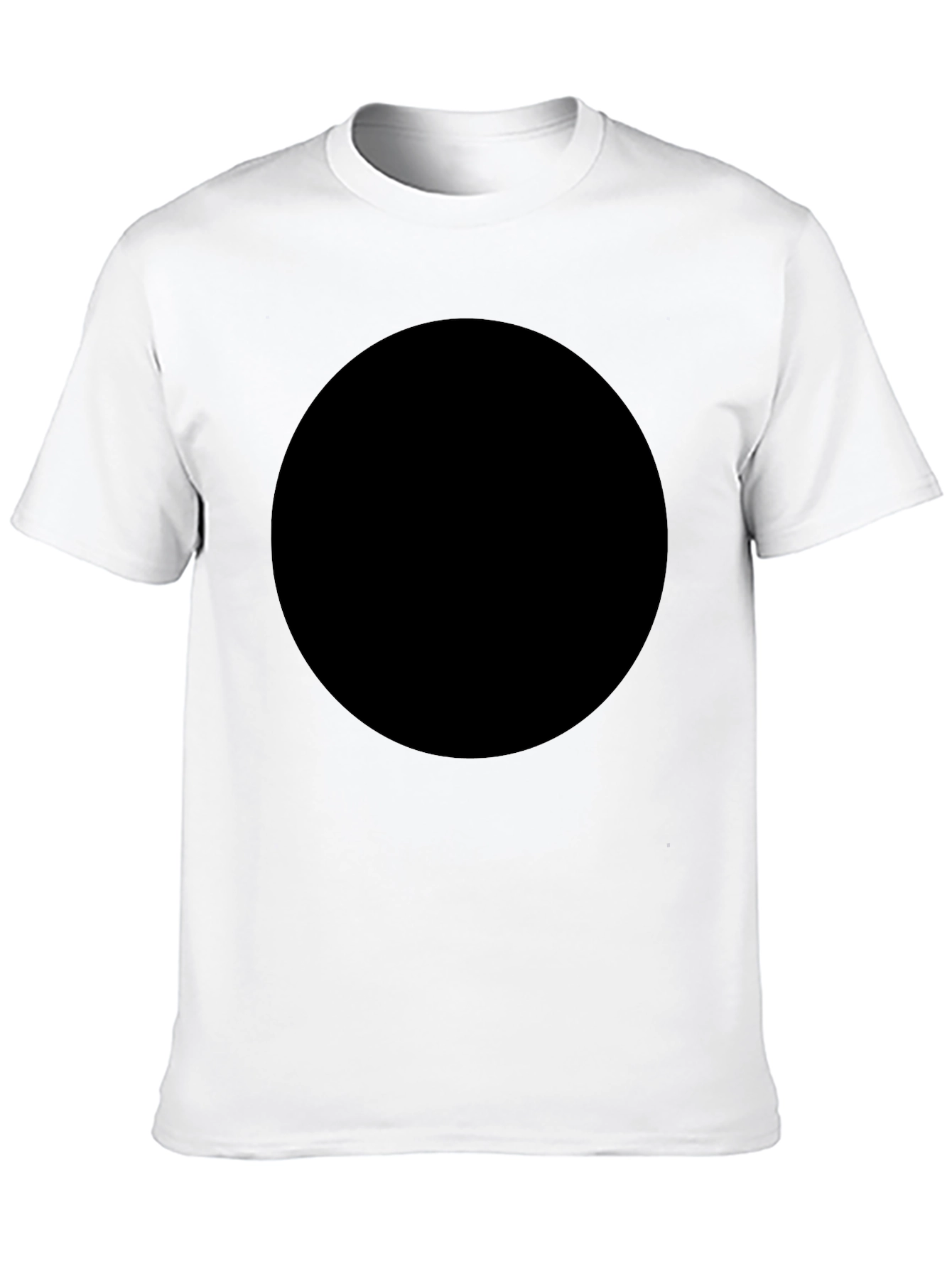 Basic Black Crew Neck T-Shirt - Everyday Comfort